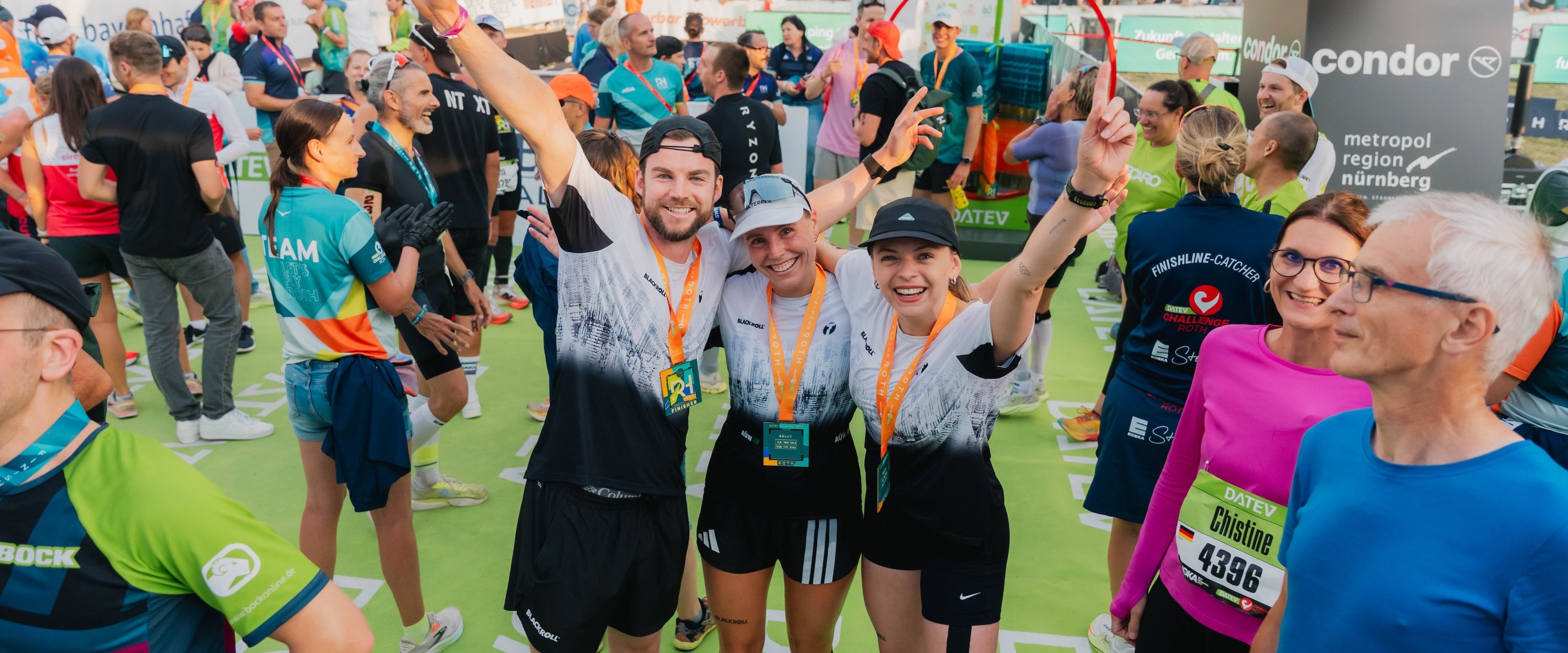“You really have to experience this atmosphere for yourself.” – The BLACKROLL® team at the DATEV Challenge Roth