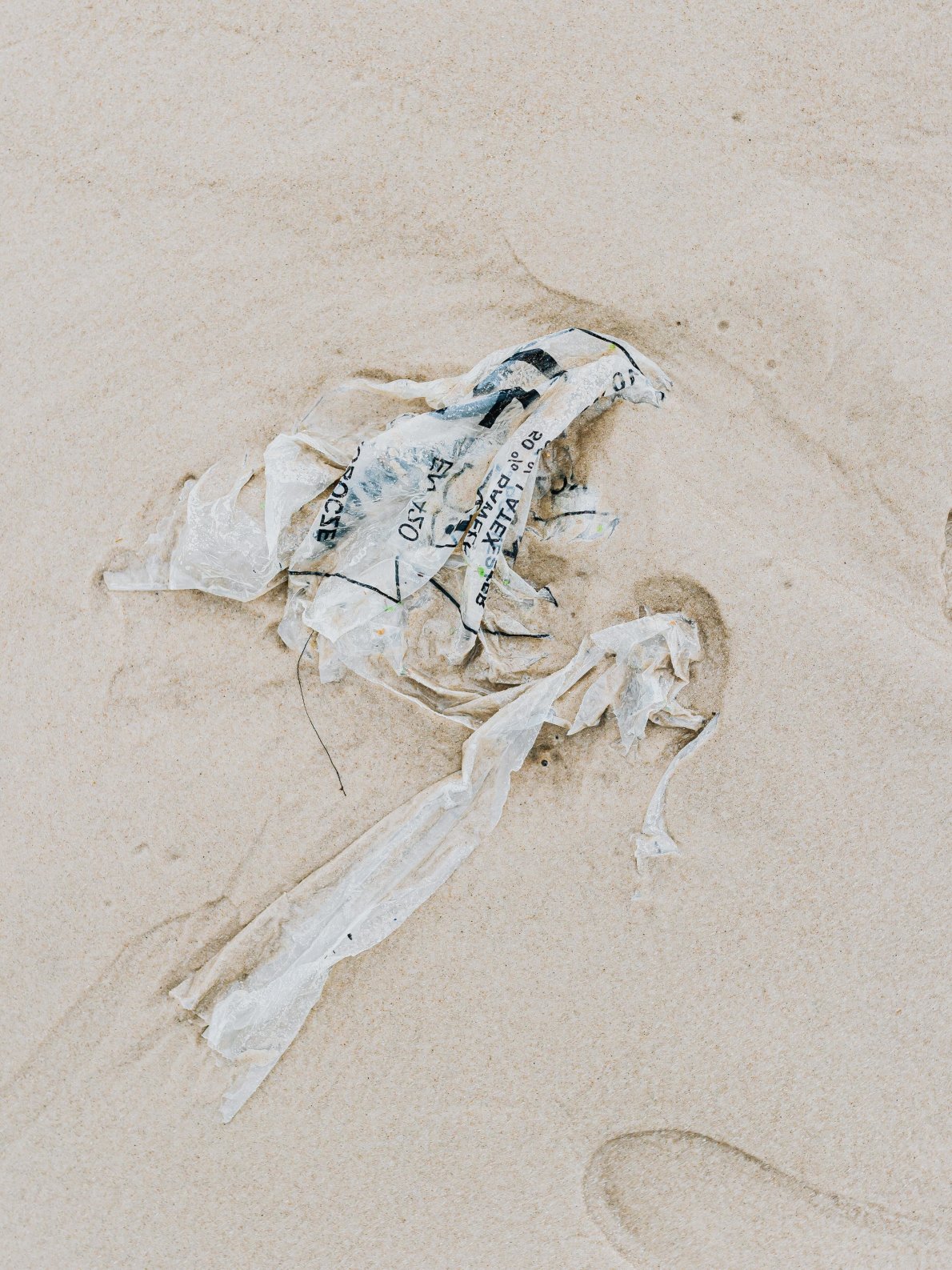 Plastik am Strand