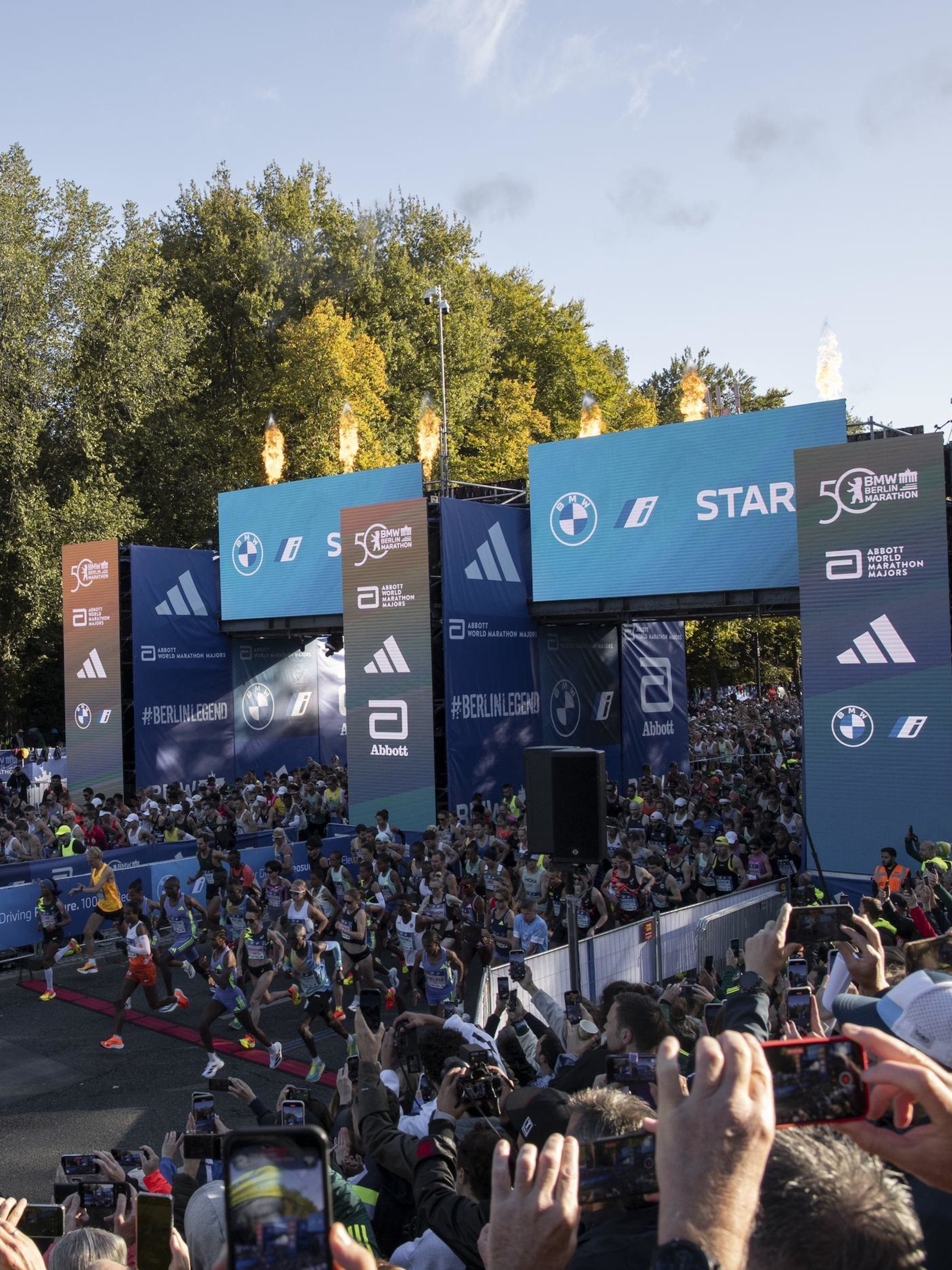 Marathon Start Berlin