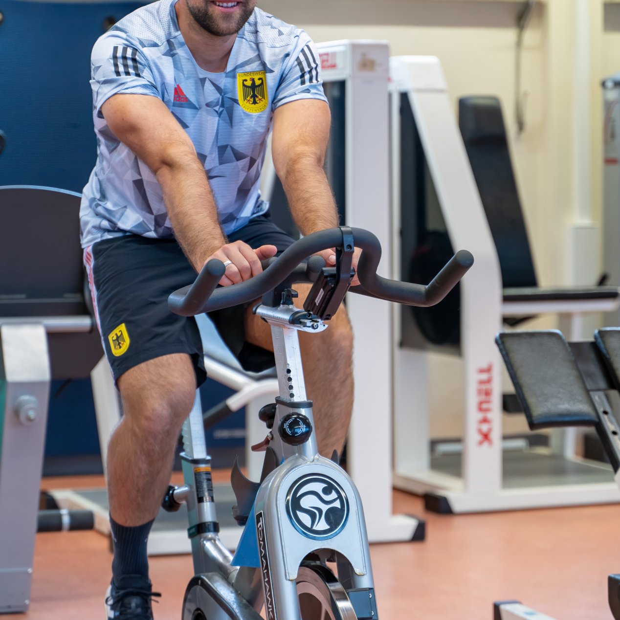 Martin Norl Recovery on a Spinning Bike
