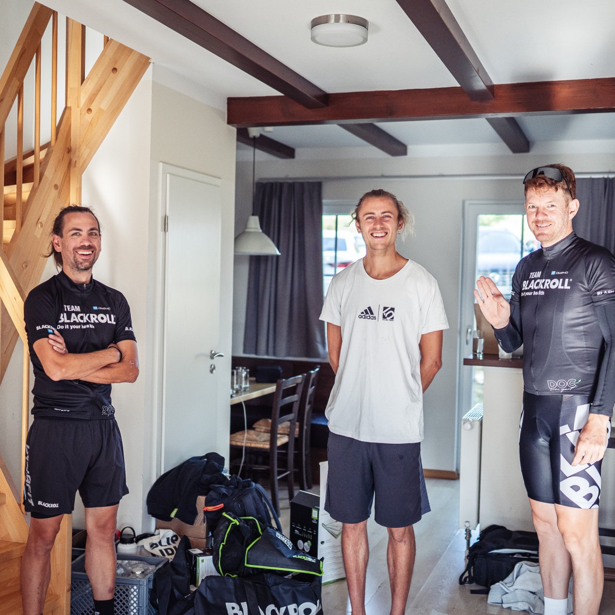 BLACKROLL Team Before the Race
