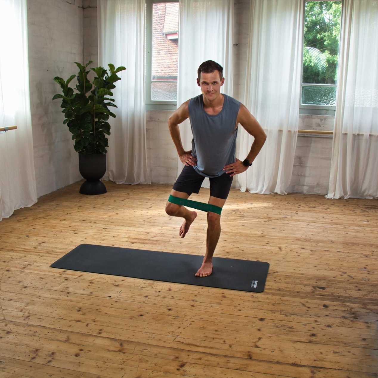 Beinachsentraining