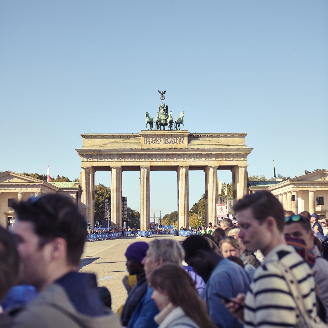 Marathon de Berlin – Porte de Brandebourg