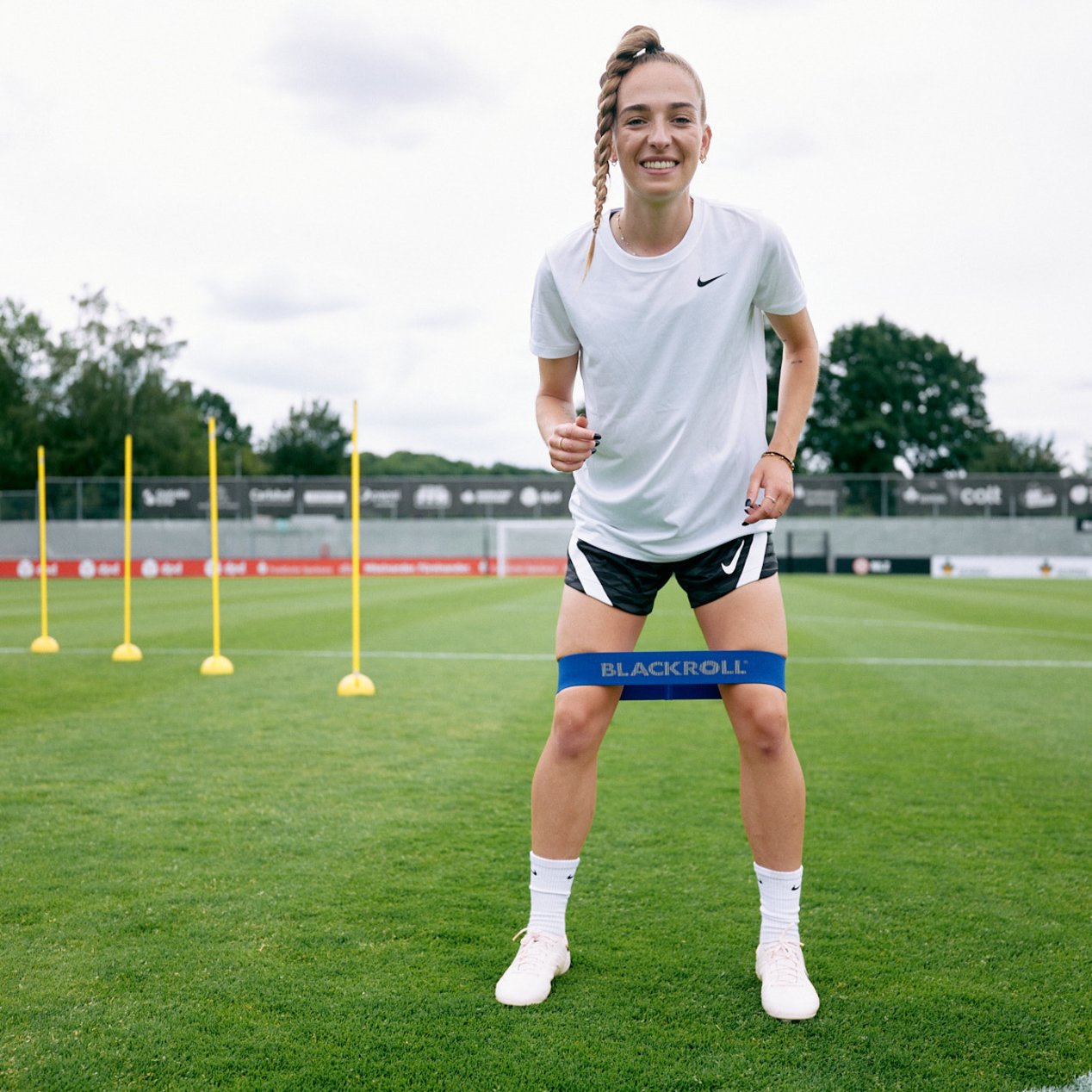 Entraînement de Sophia Kleinherne avec les bandes BLACKROLL