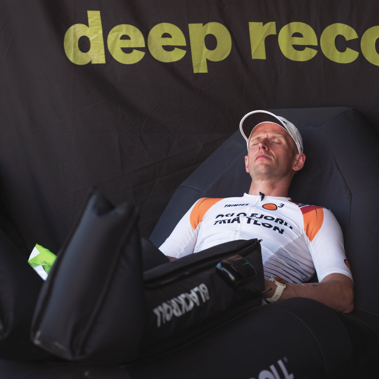 Compression Boots at Challenge Roth