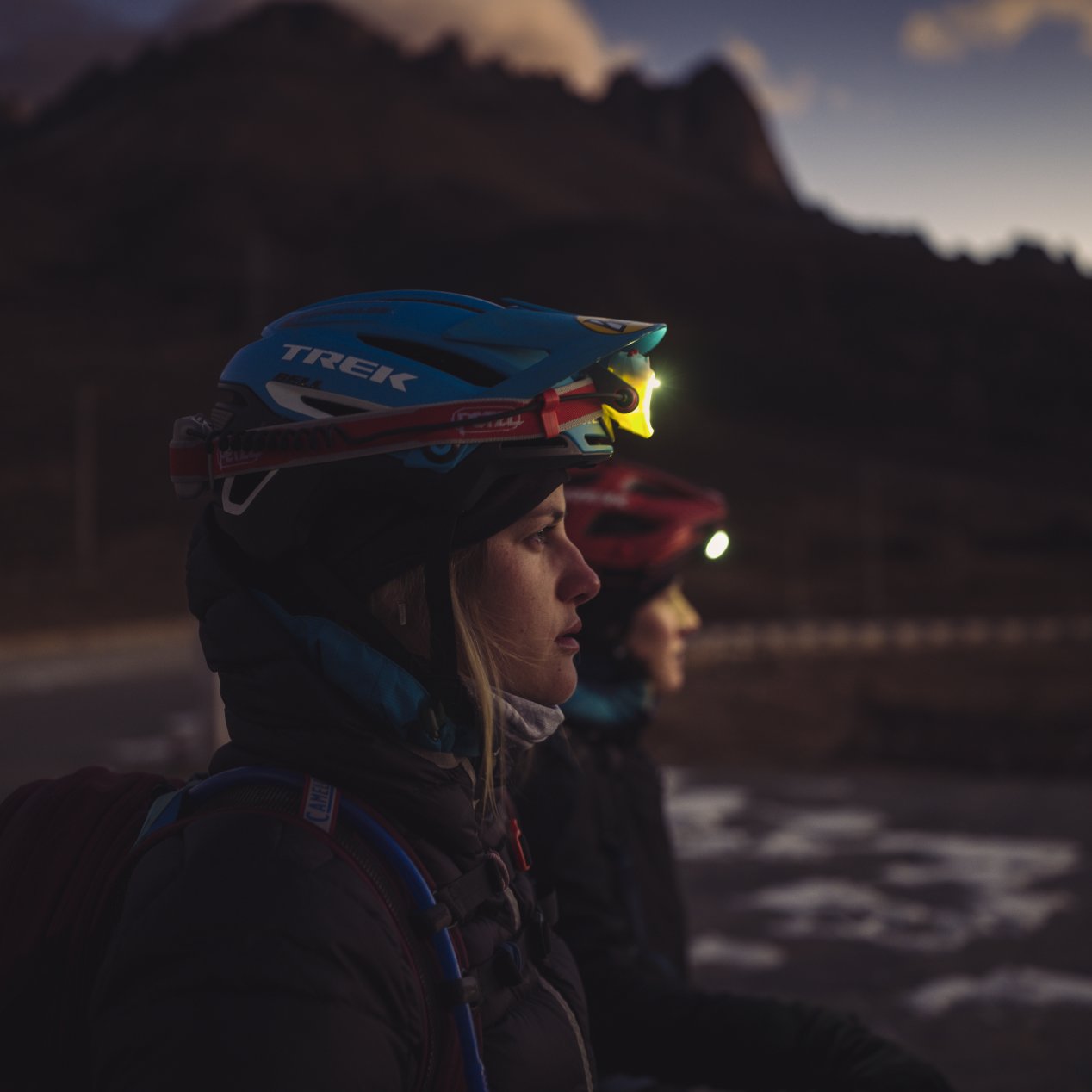Mountain Biking at Night