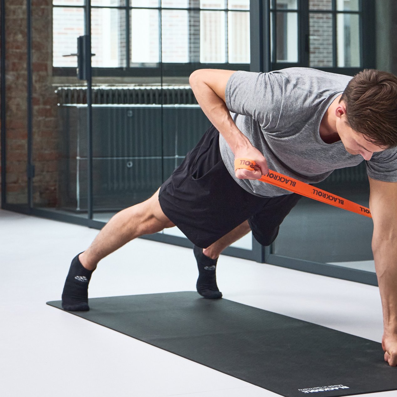 Blackroll brust trizeps workout 15 min