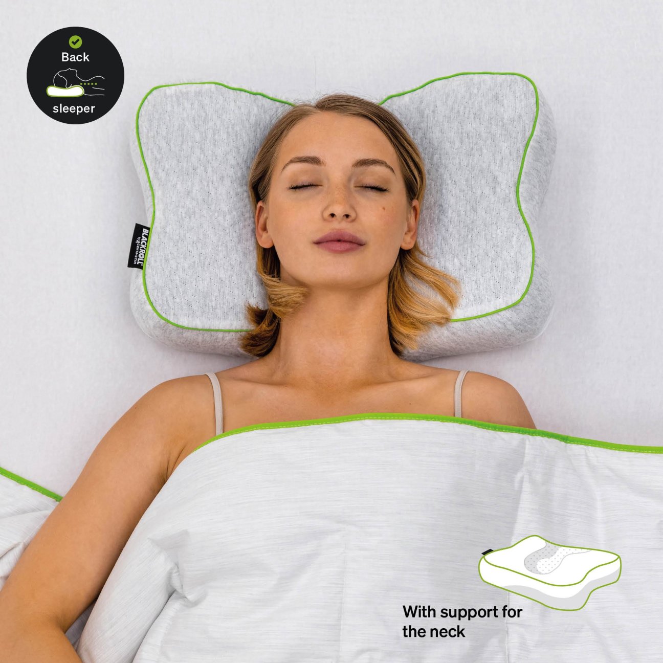 Schlafposition Pillow Rueckenschlaefer EN
