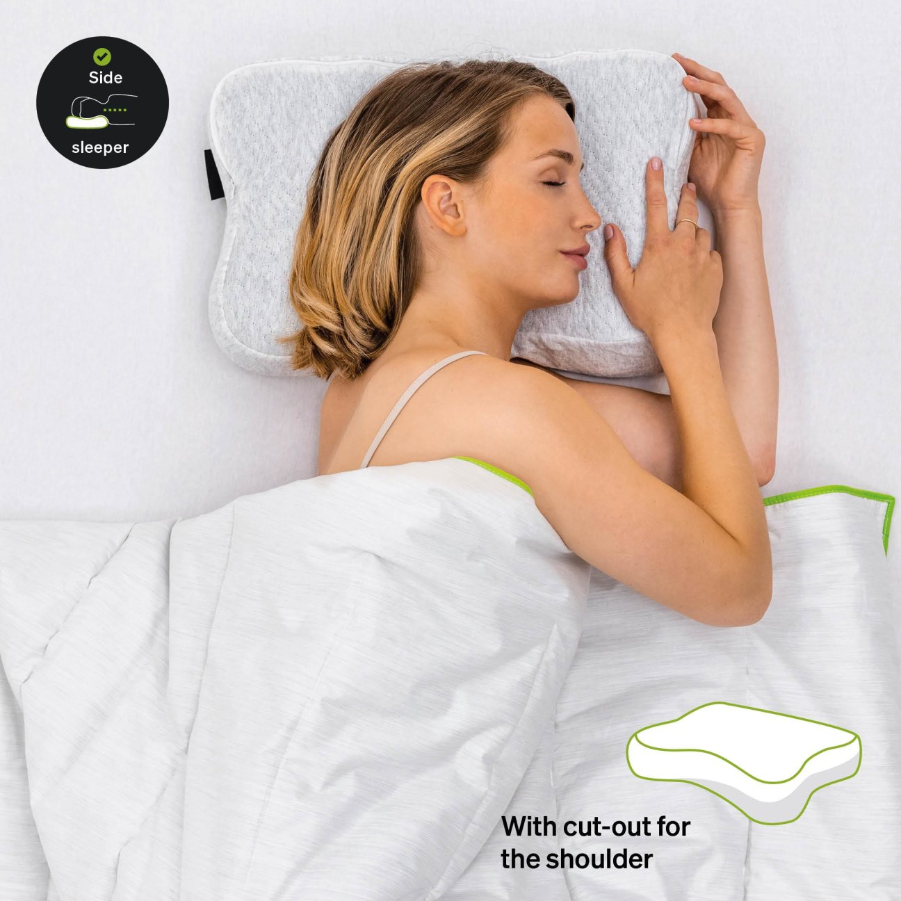 Schlafposition Pillow Seitenschlaefer EN