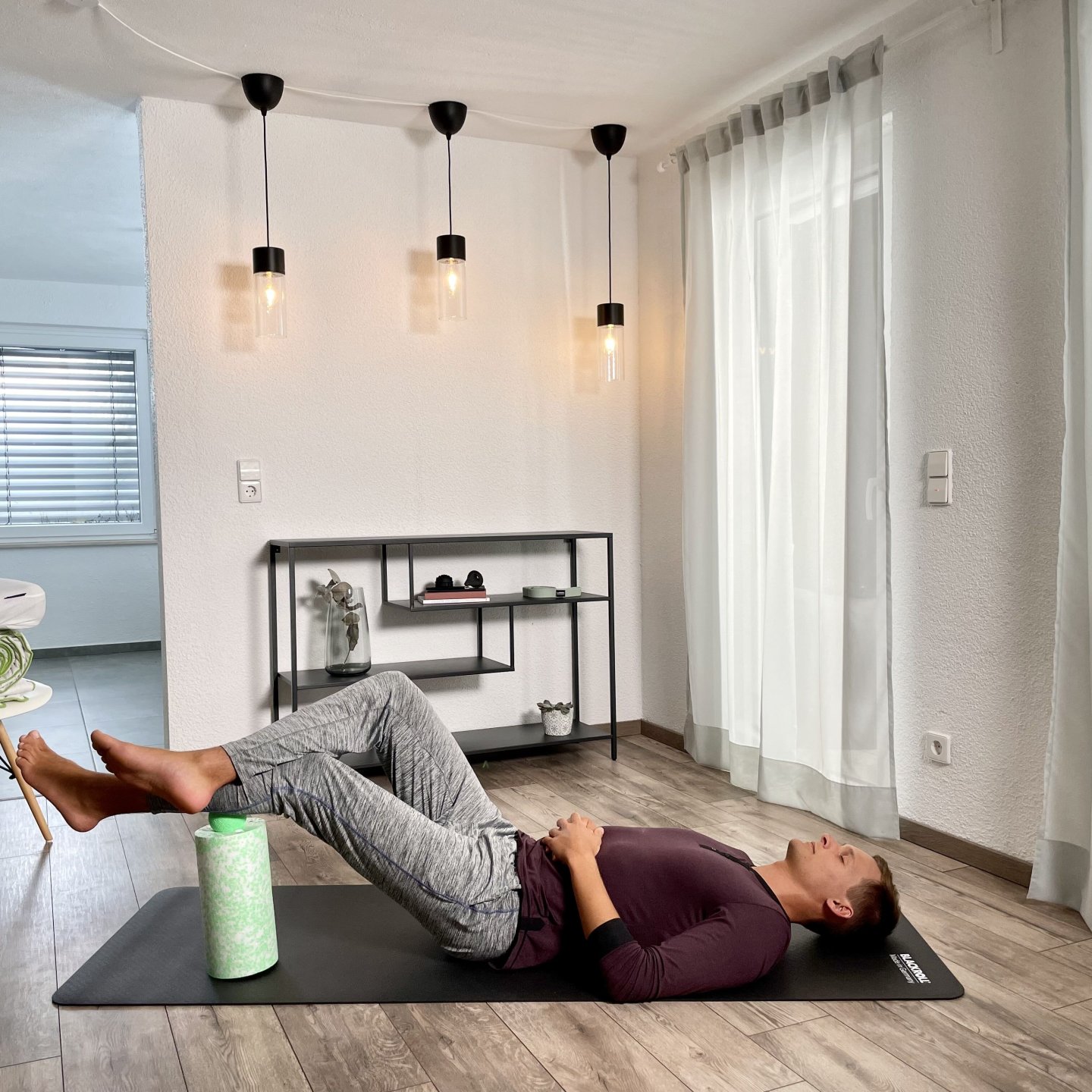 Blackroll abendroutine muede werden besser schlafen