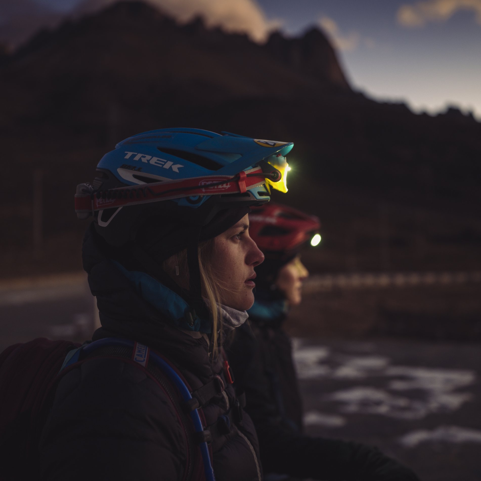 Mountain Biking at Night