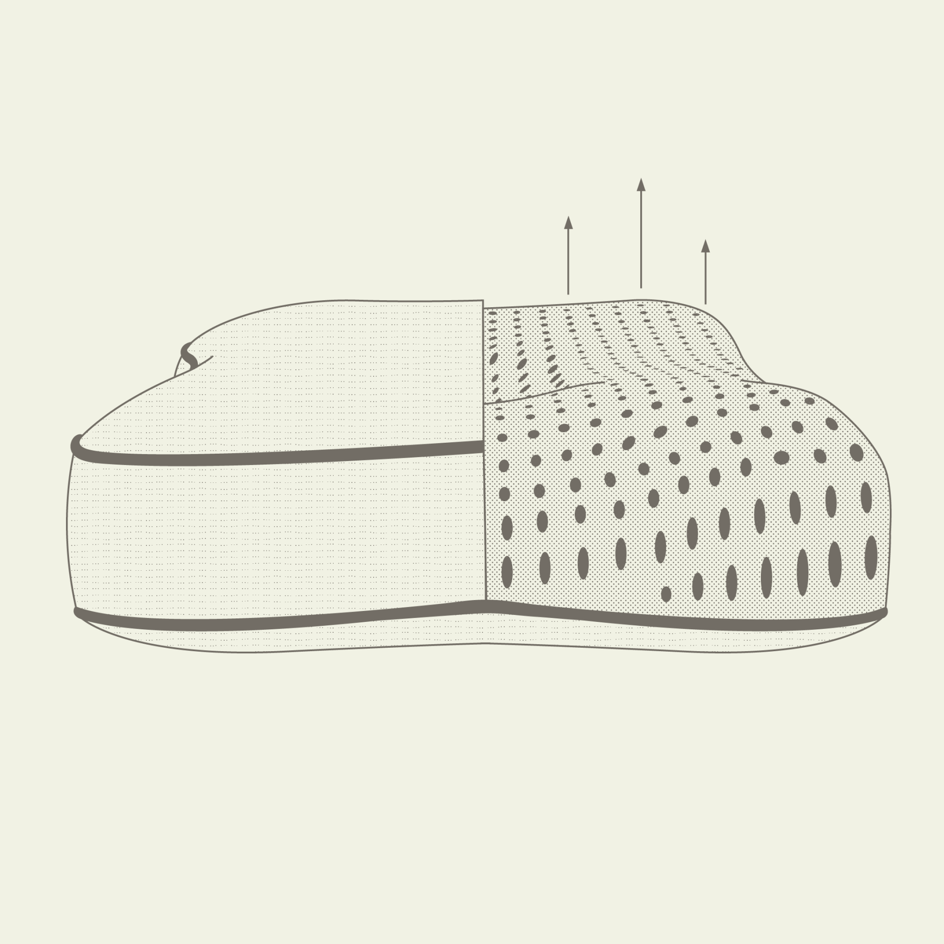 Breathable memory foam comfort