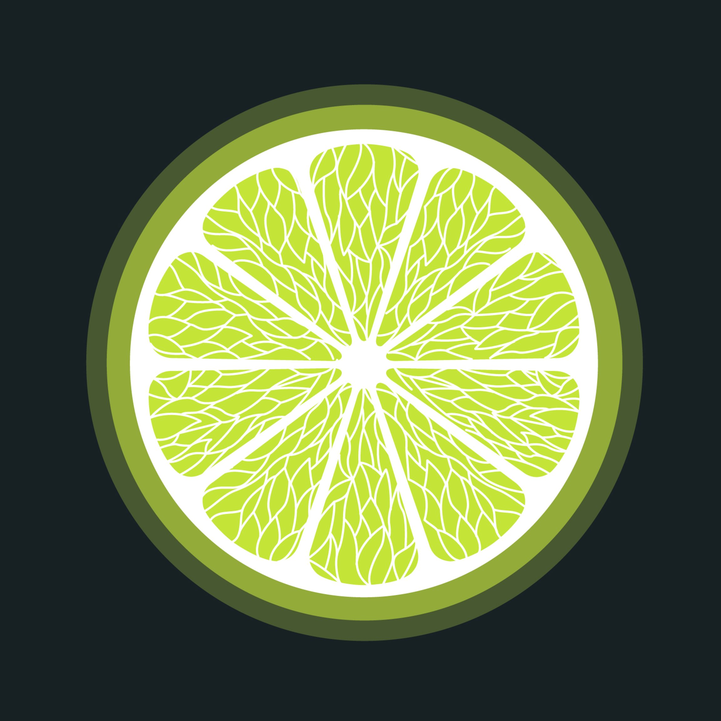 Doorgesneden grapefruit