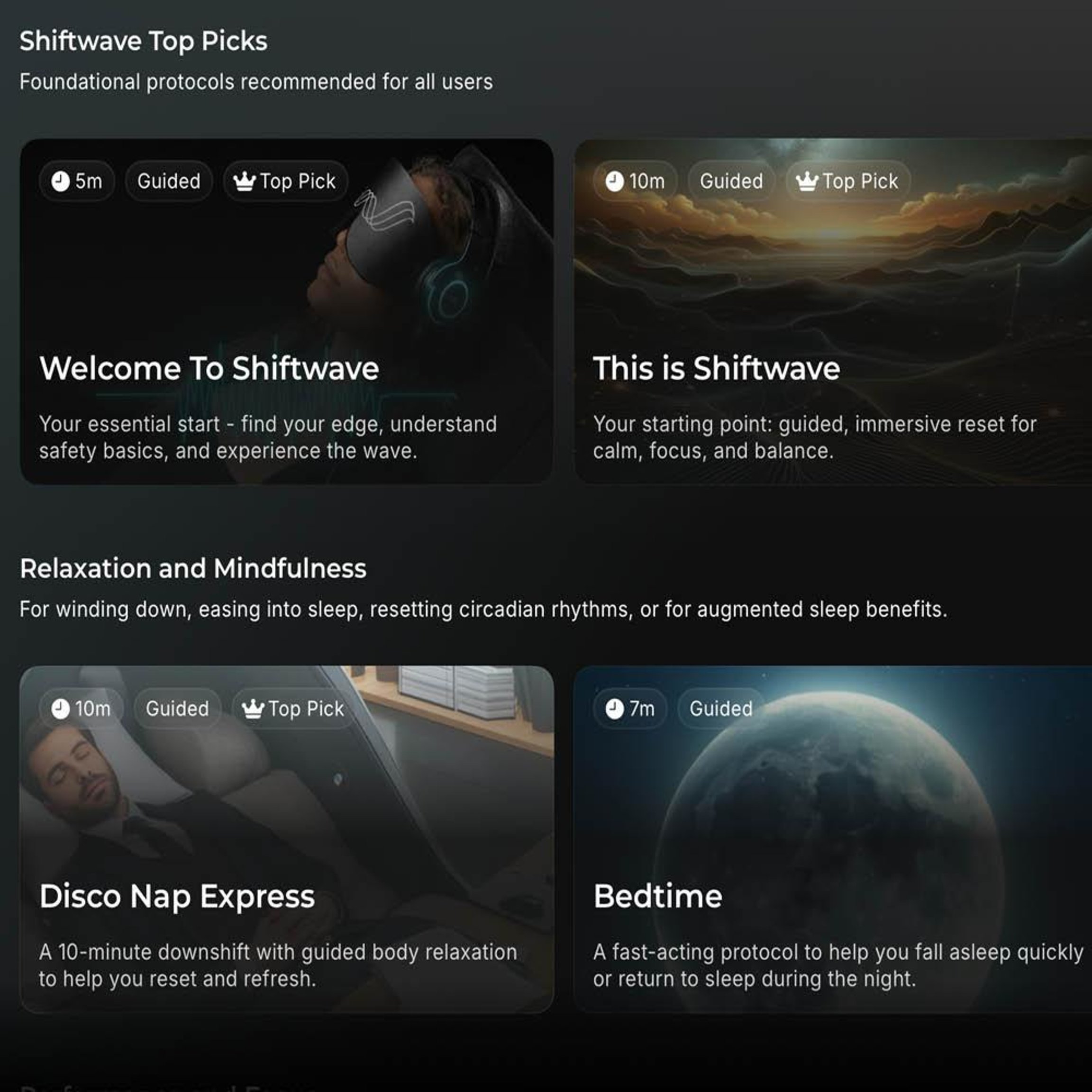 Shiftwave Program Insights App