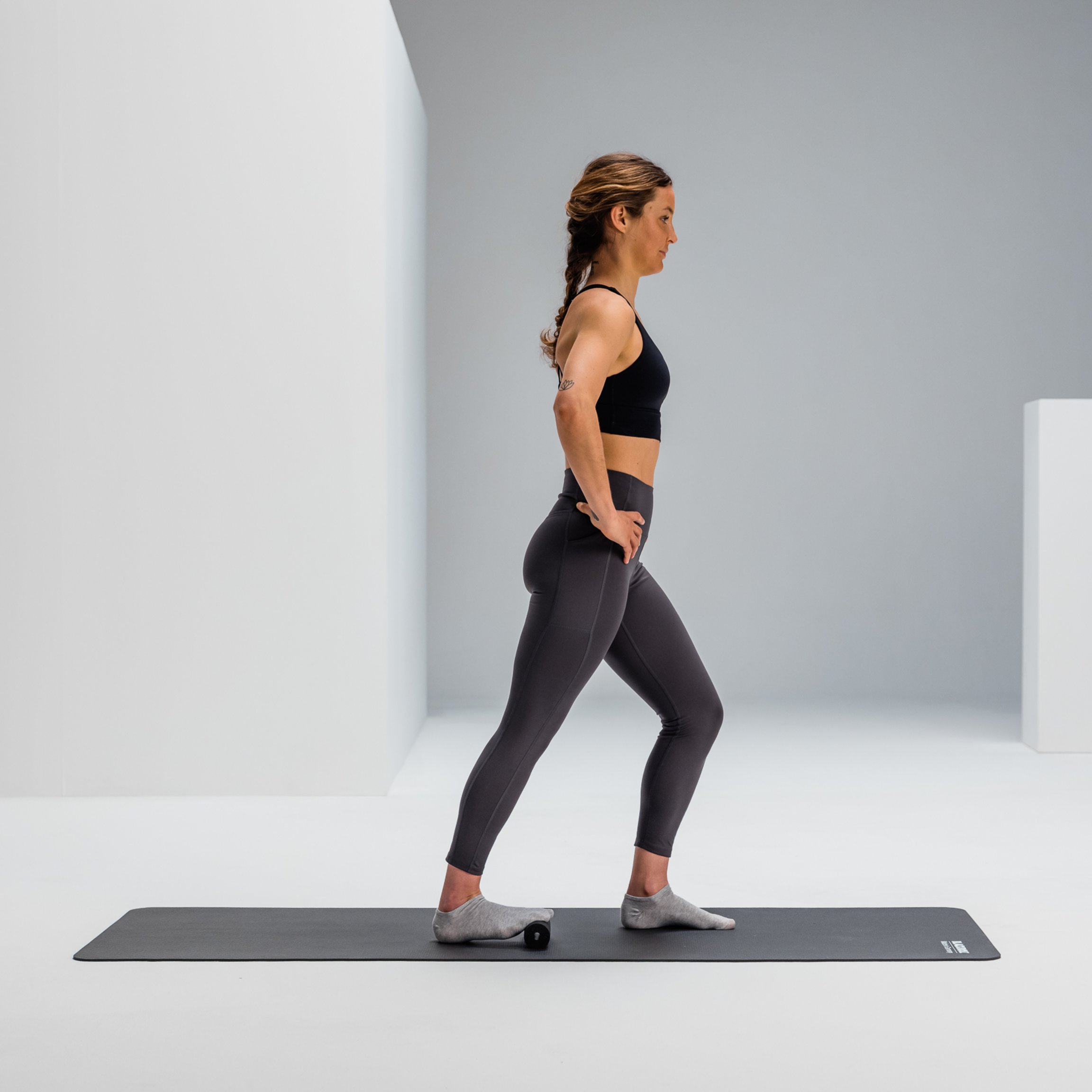 Calf Stretch with Our Mini