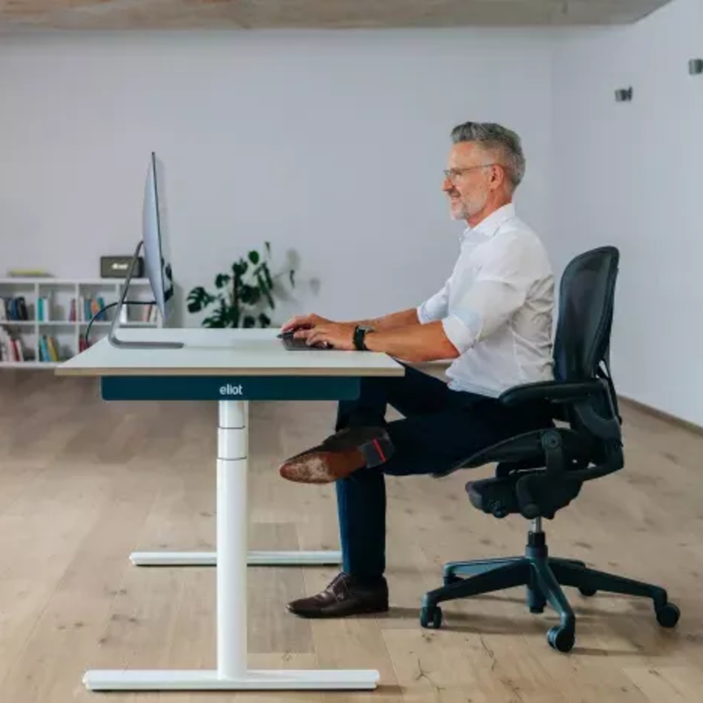 Piriformis Stretching While Seated