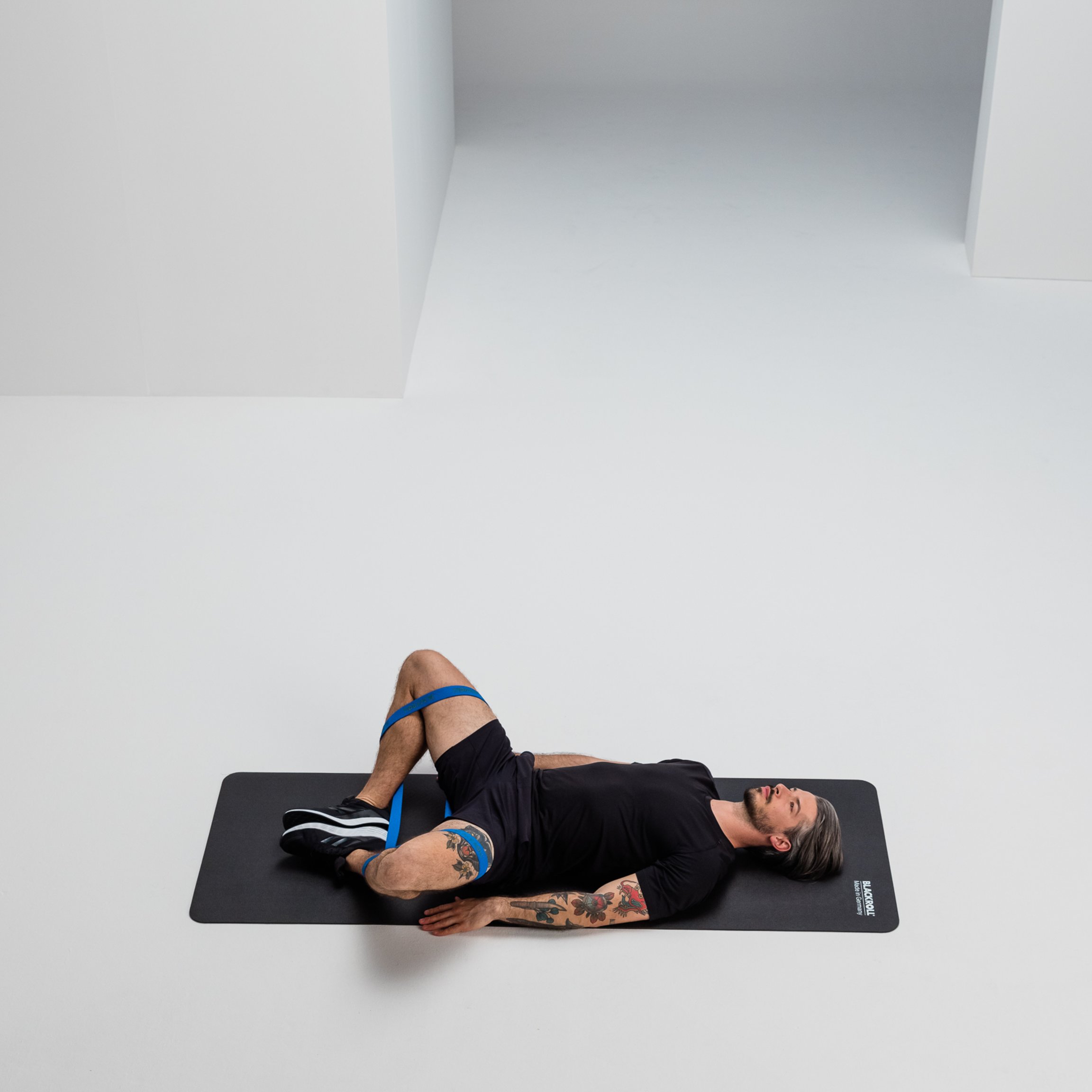 Liggende vlinder-stretch: