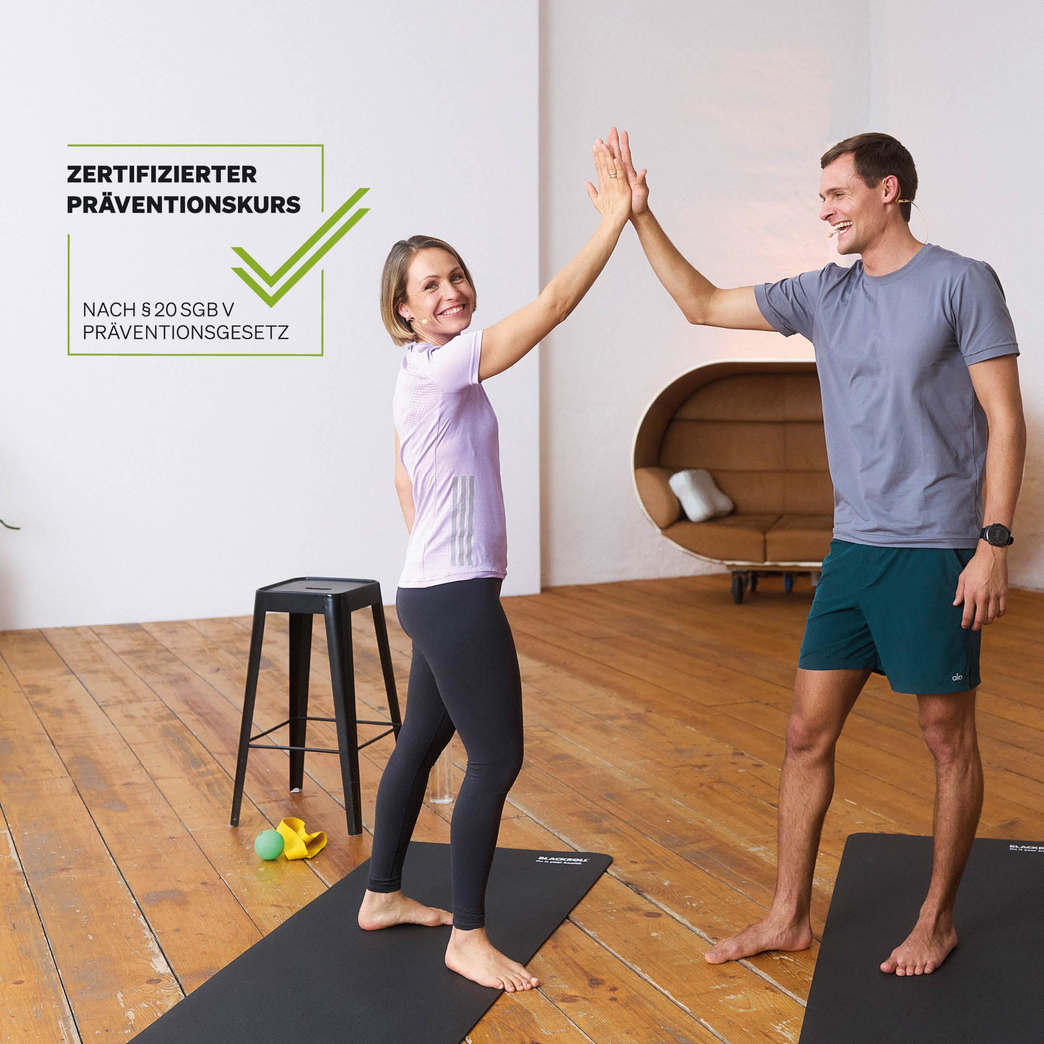 Certified prevention course in accordance with Section 20 of the German Social Code, Book V (SGB V) – Prevention Act