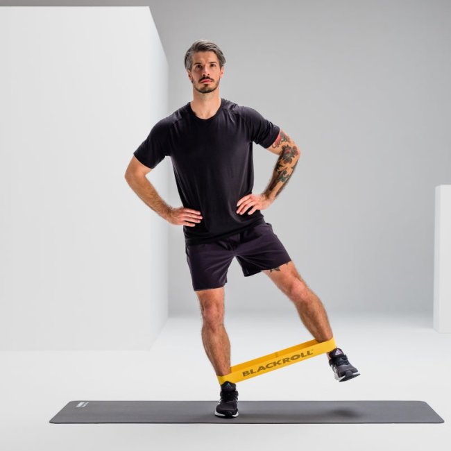 Fitnessband Fuß Übung