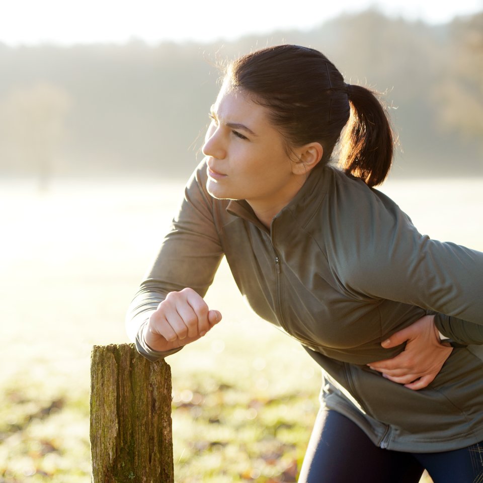 Seitenstechen beim Joggen