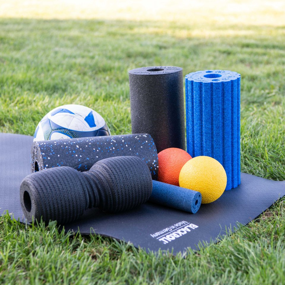 BLACKROLL Produkte Fussball Faszientools