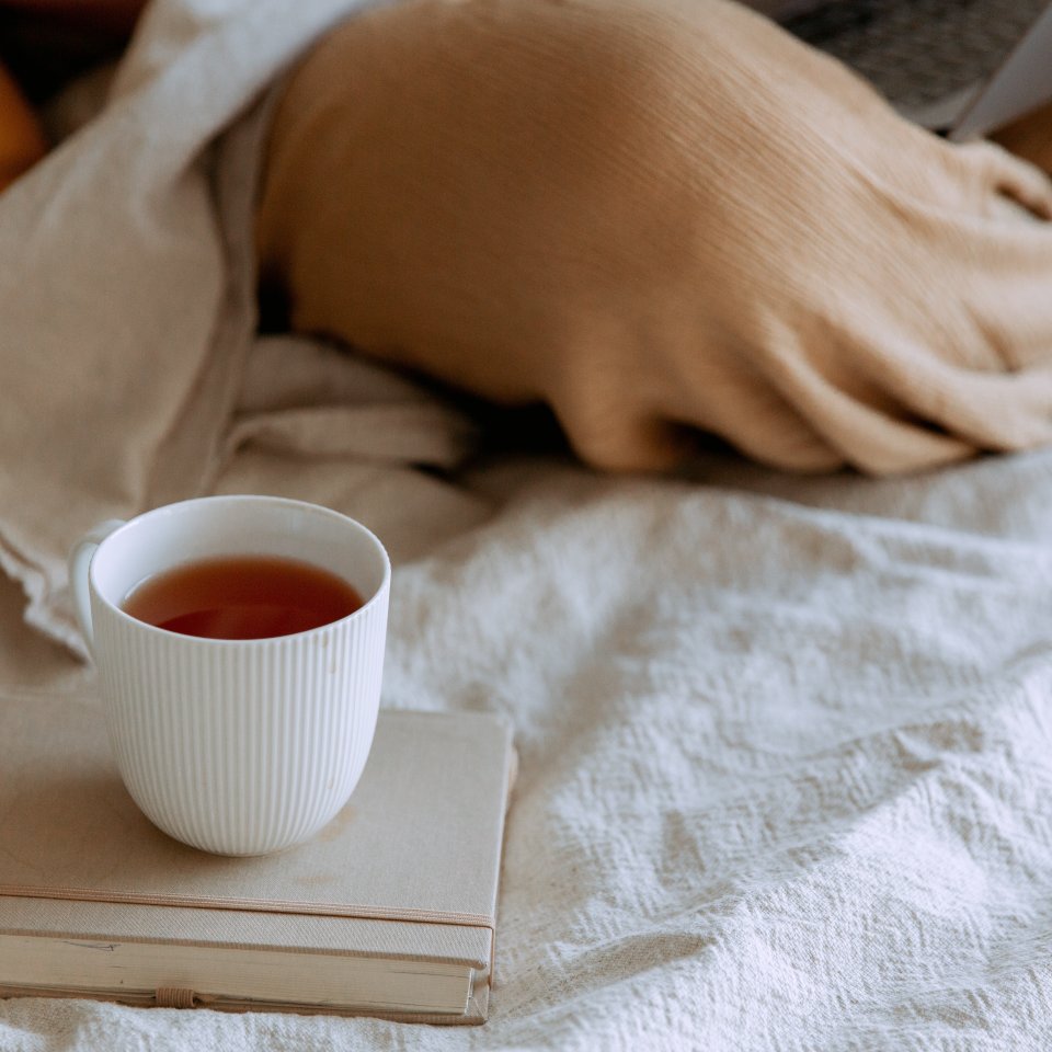 Tee im Bett