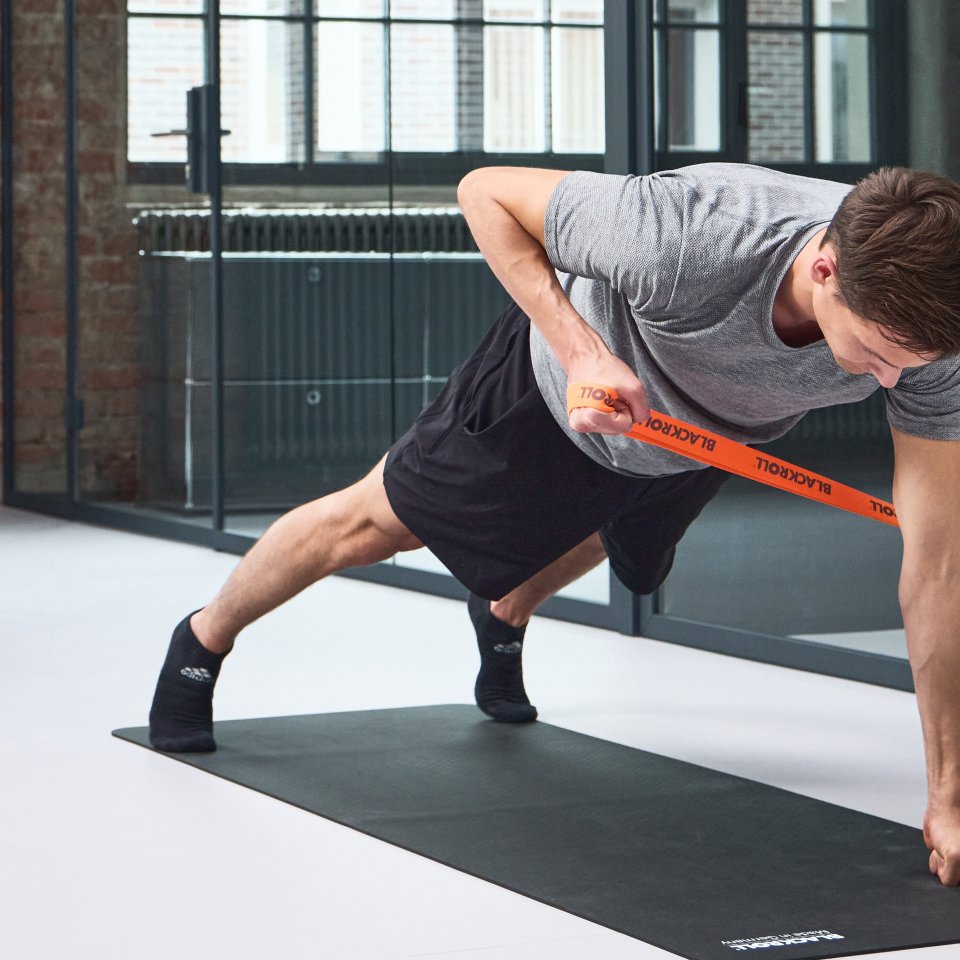 Blackroll brust trizeps workout 15 min