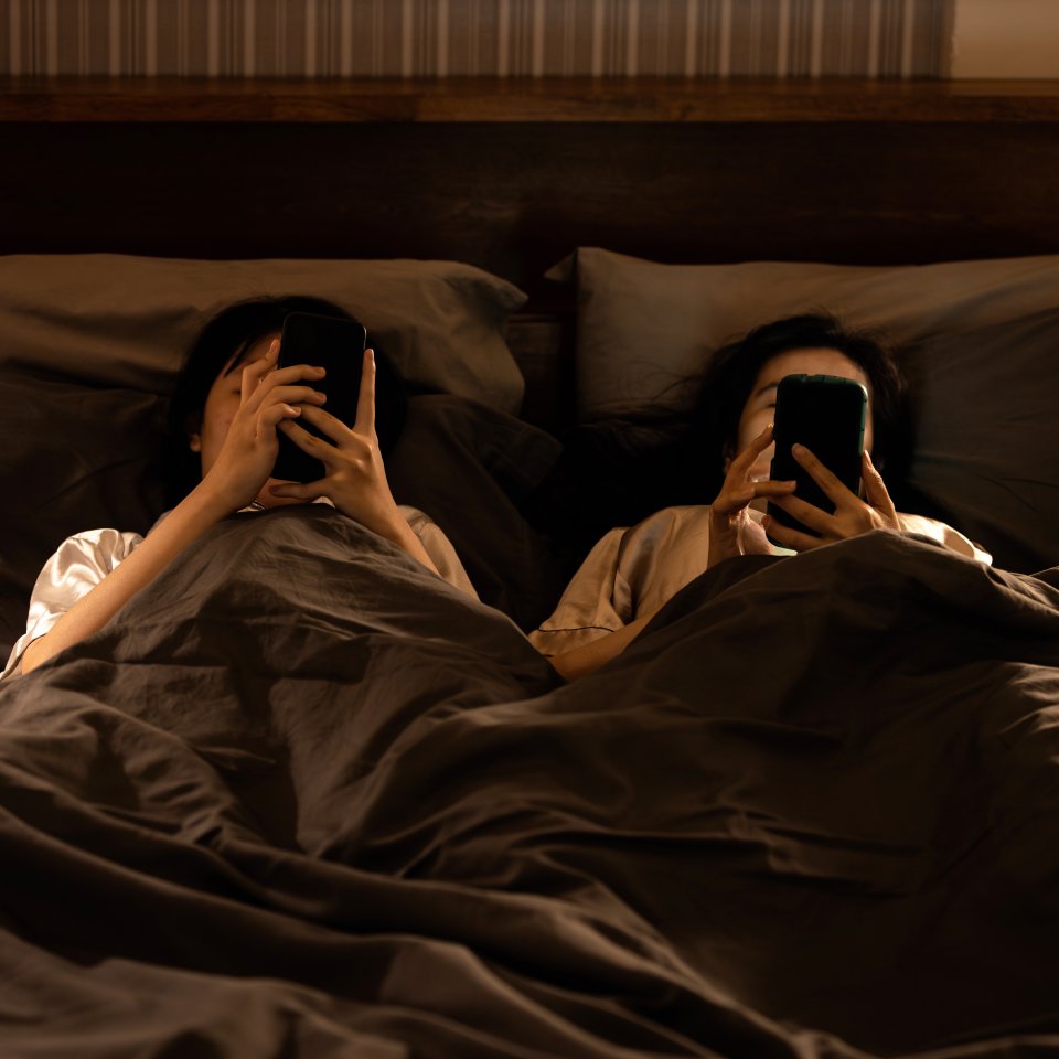 Digtal detox handy im bett