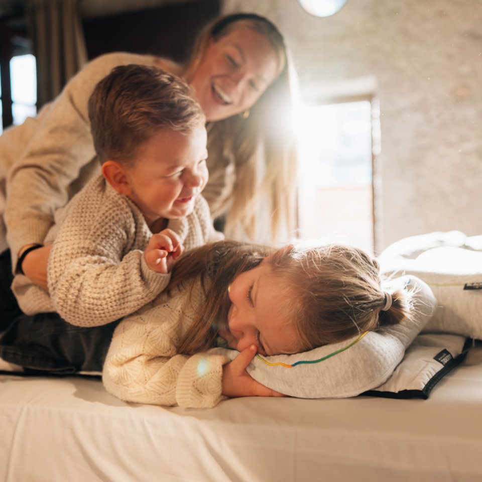 Sleep shooting new pillows