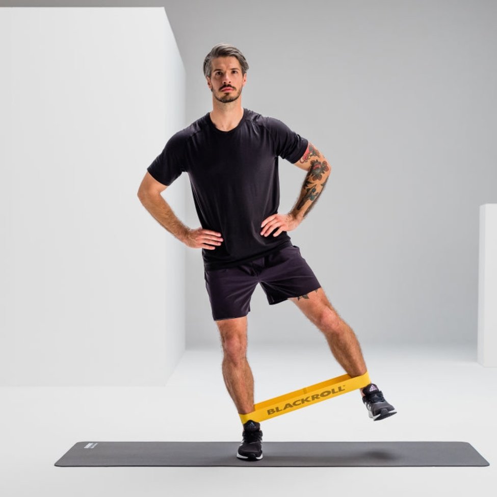 Fitnessband Fuß Übung