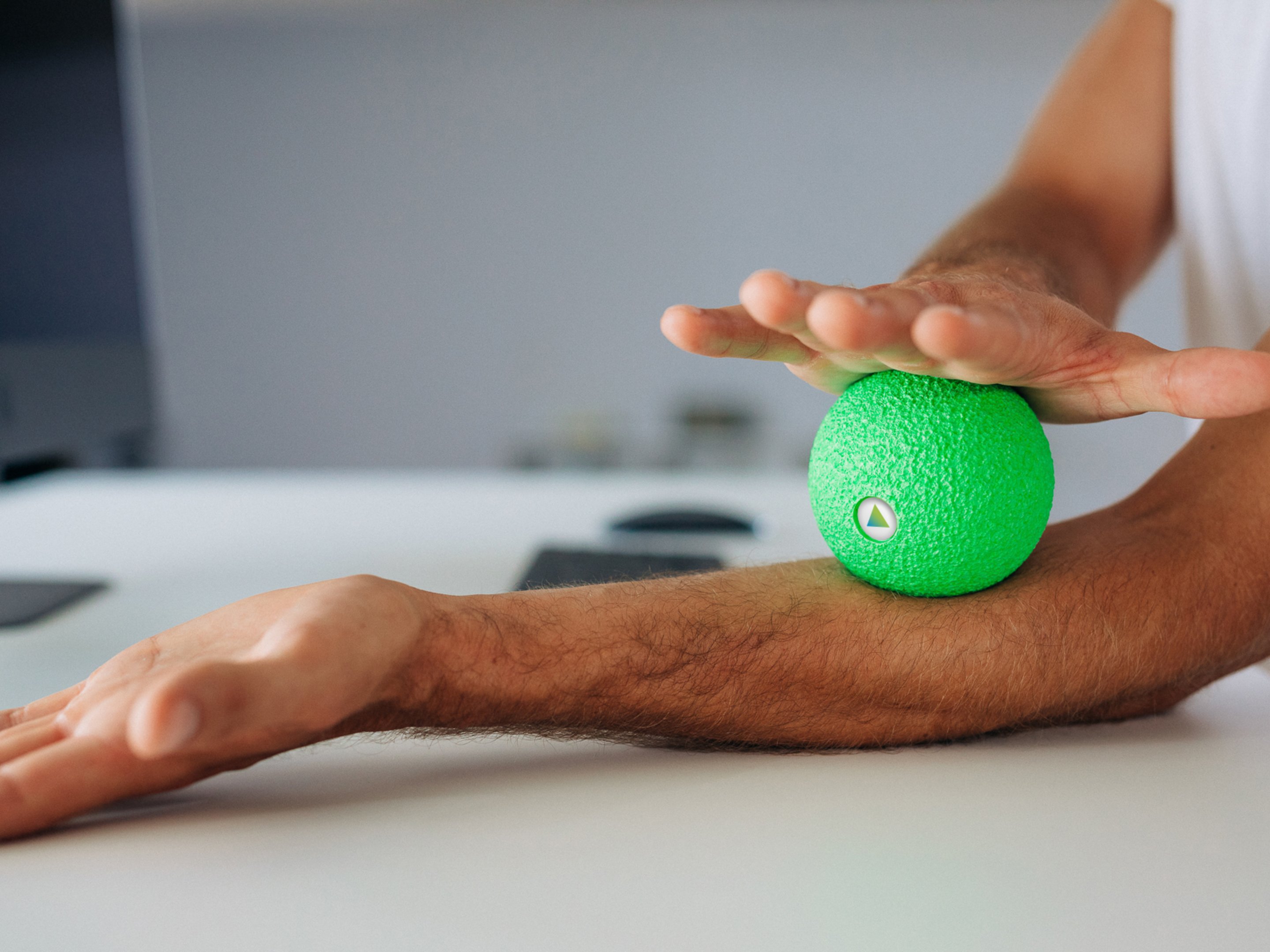 Produktindividualisierung ball Logobeispiel