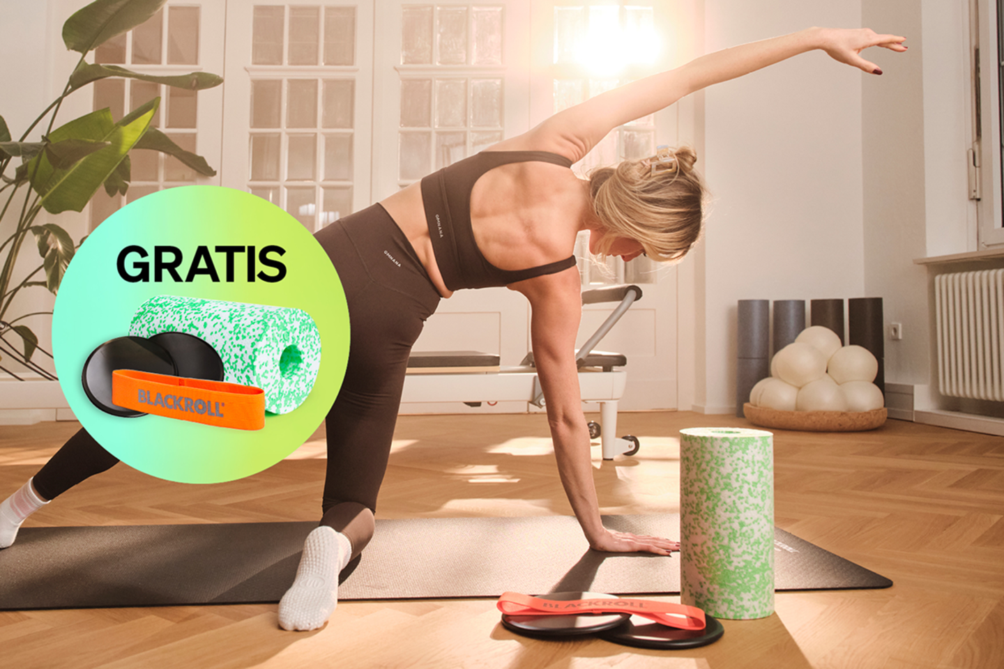 Pilates zur Ganzkörperkräftigung