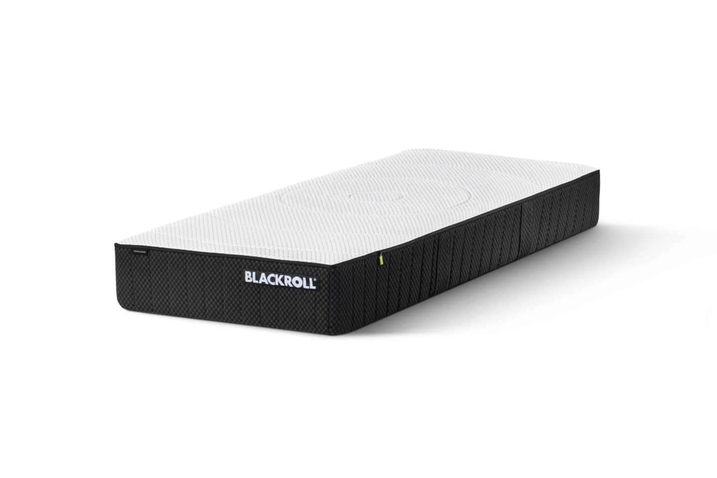 BLACKROLL RECOVERY BASE BALANCE Matratze mit weissem Bezug und schwarzem Seitenbereich
