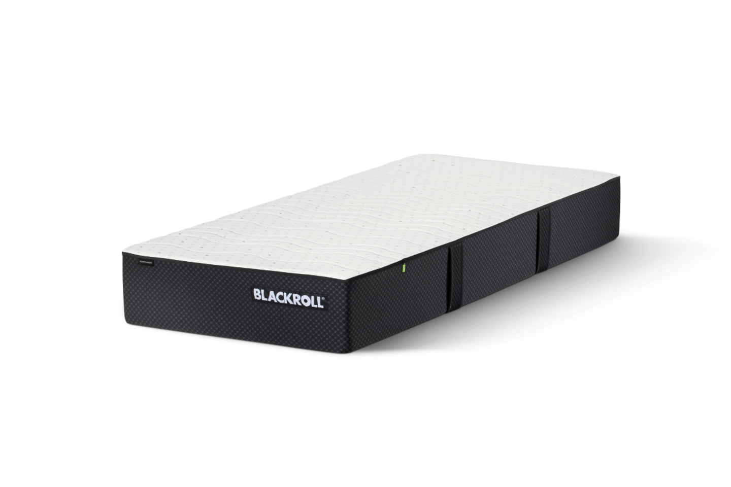 BLACKROLL RECOVERY BASE ELITE Matratze mit weissem Bezug und schwarzem Seitenbereich