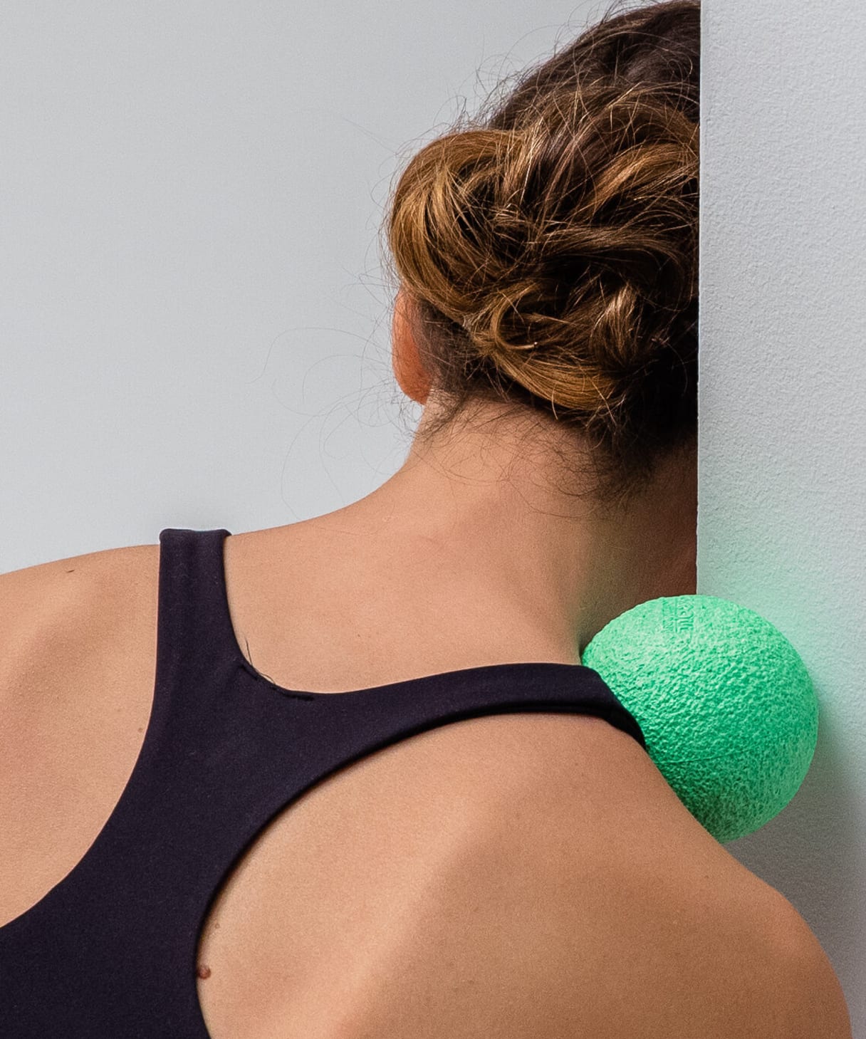Foamroller & bal schouder