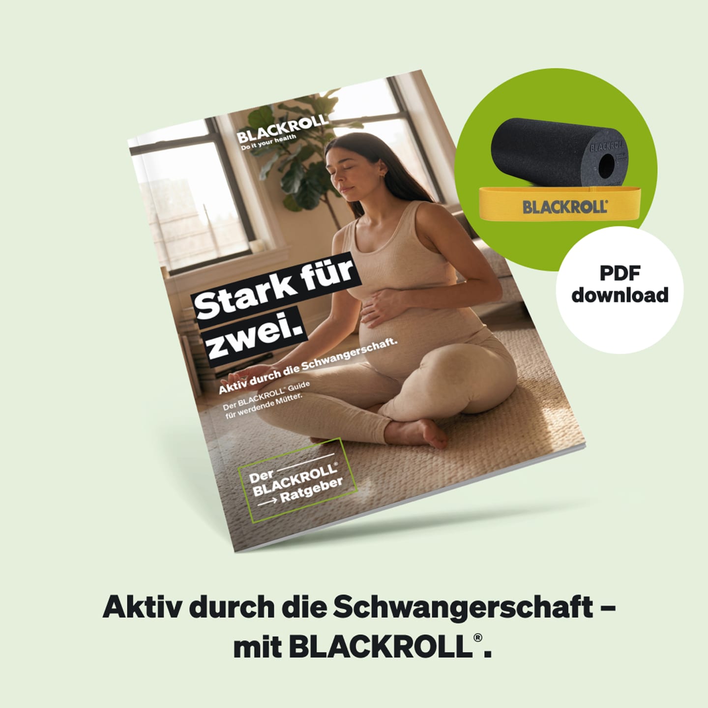 BLACKROLL Faszienrolle & Loop Band