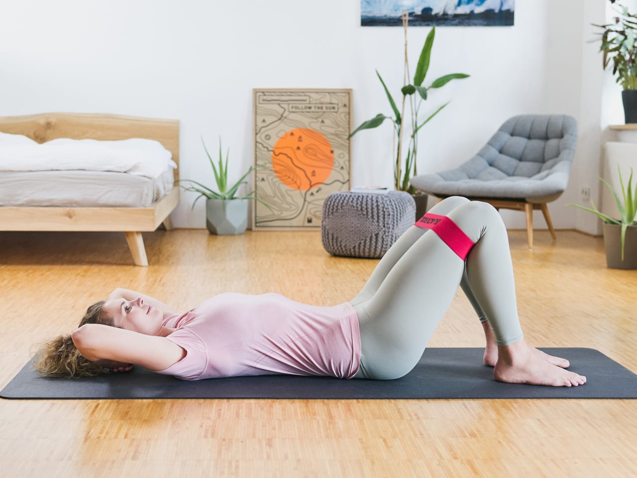 Aide pour genou du coureur blackroll