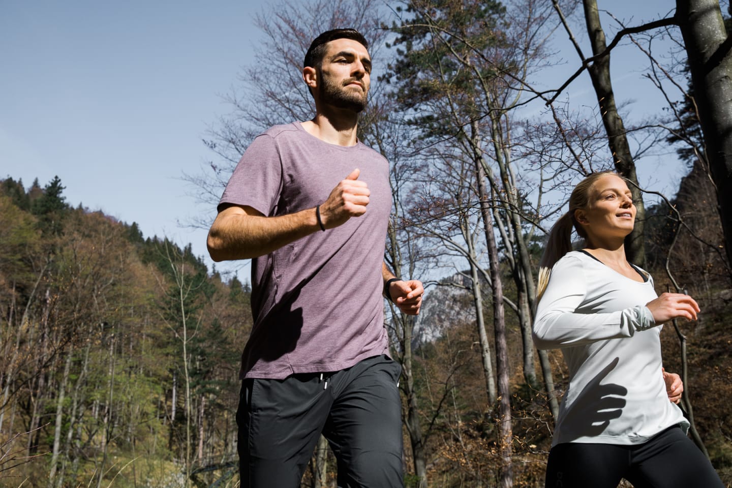 saubere Luft beim Joggen