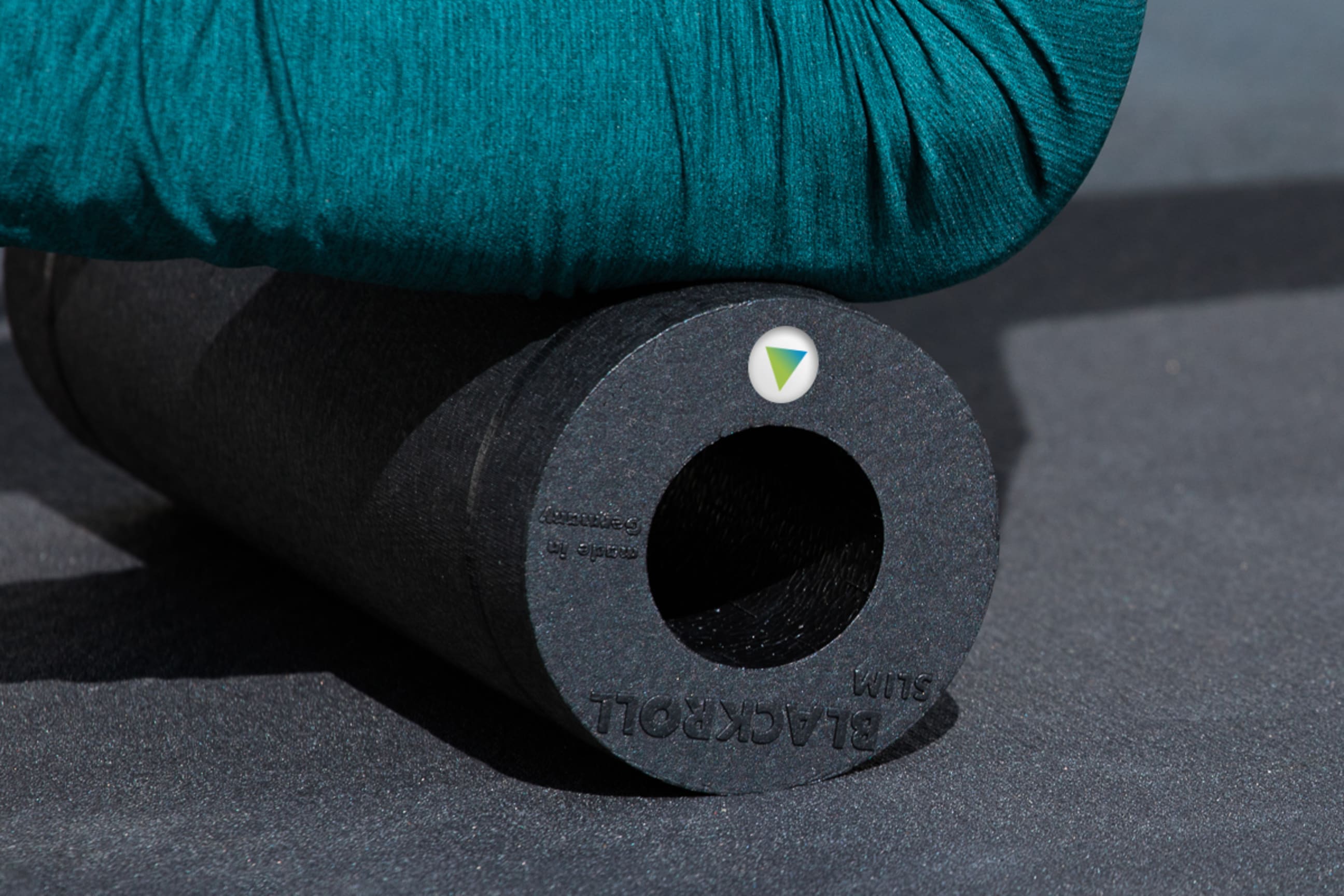 Logobeispiel Co-Branding Faszienrolle