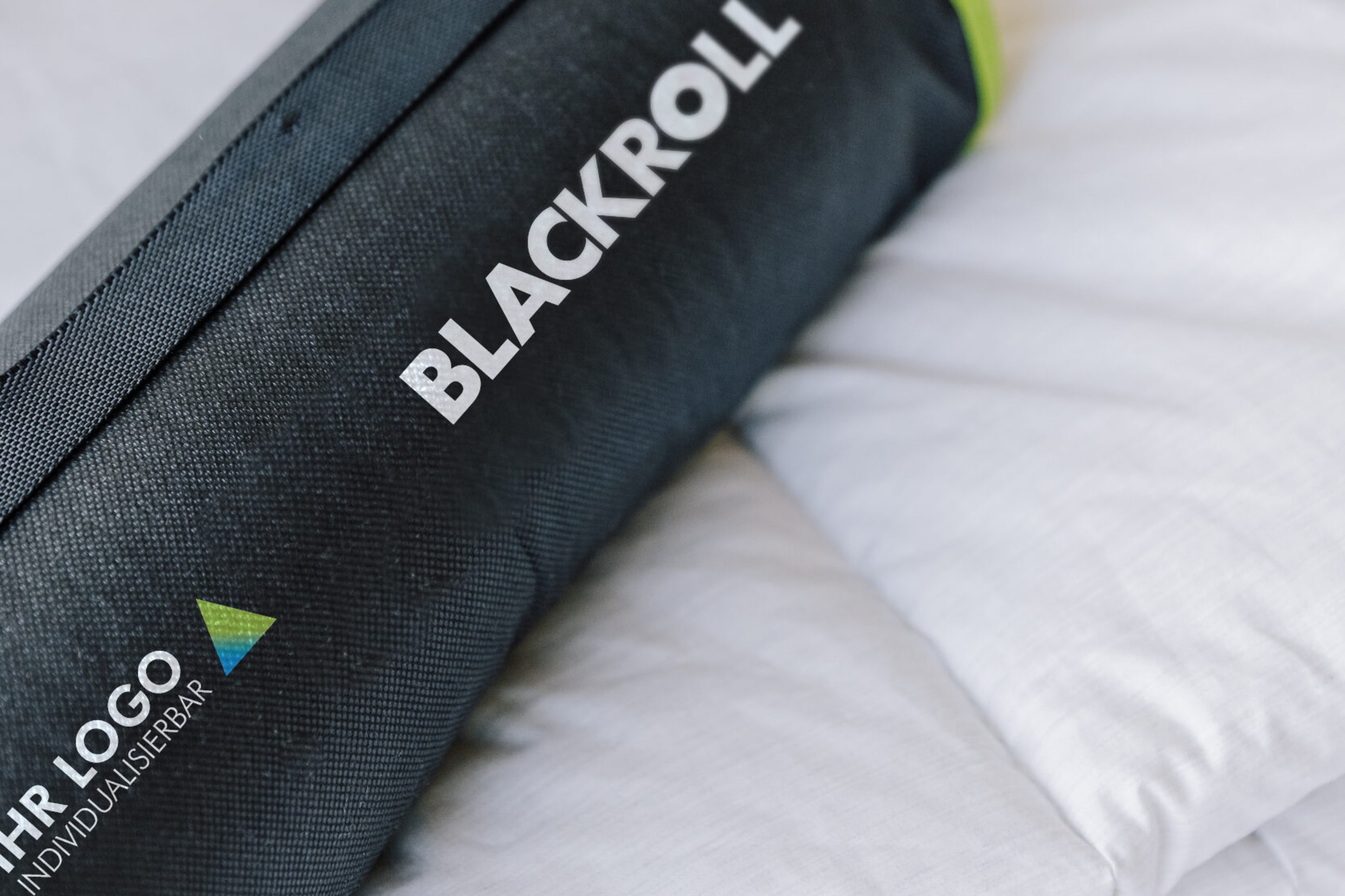 Logobeispiel Co-Branding Recovery Pillow