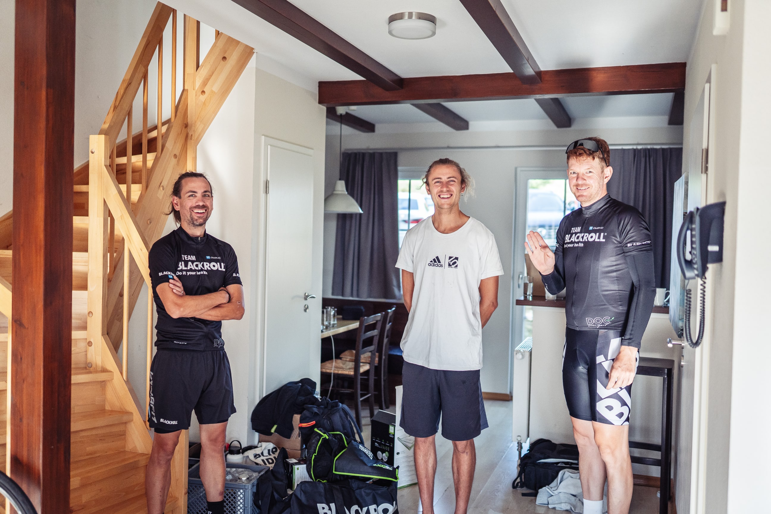 BLACKROLL Team Vor dem Rennen