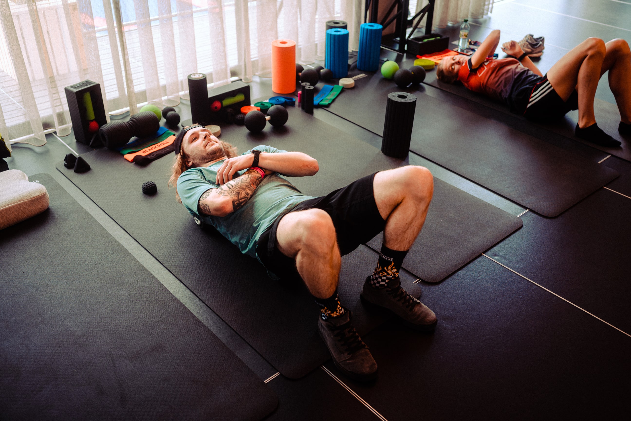 BLACKROLL Recovery Area im Red Bull Haus