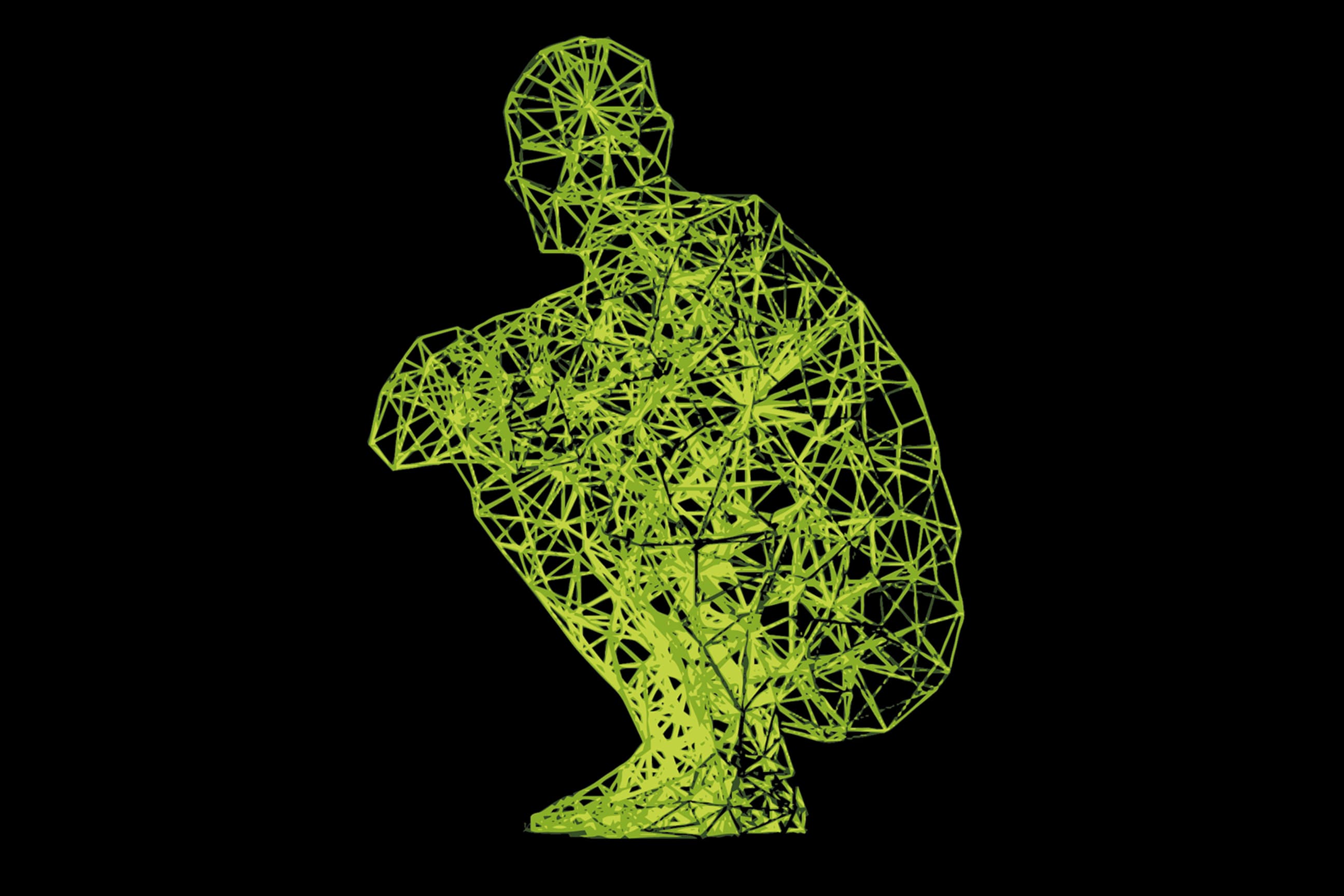 Biotensegrity-model menselijk lichaam