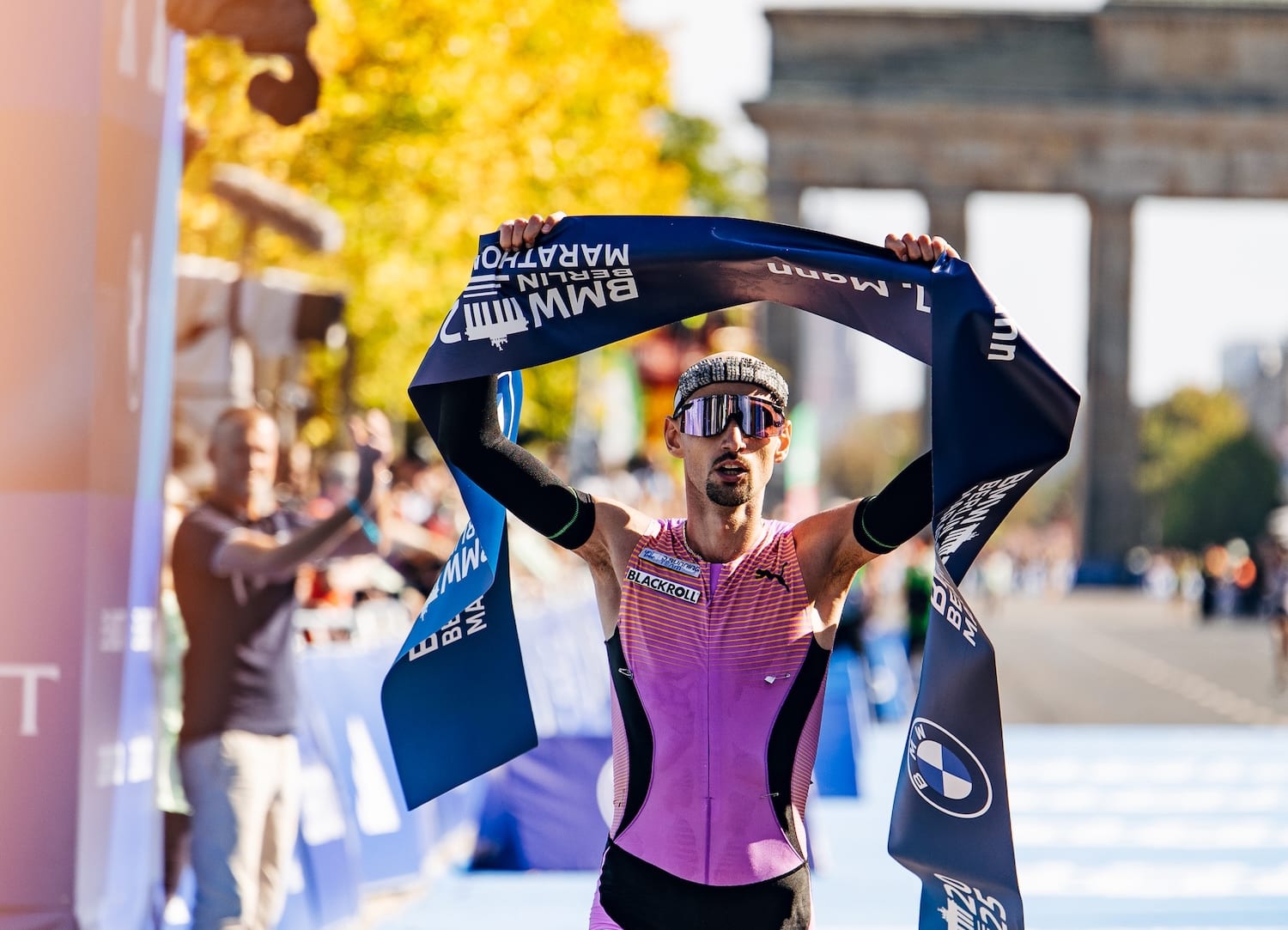 Zieleinlauf Hendrik Pfeiffer