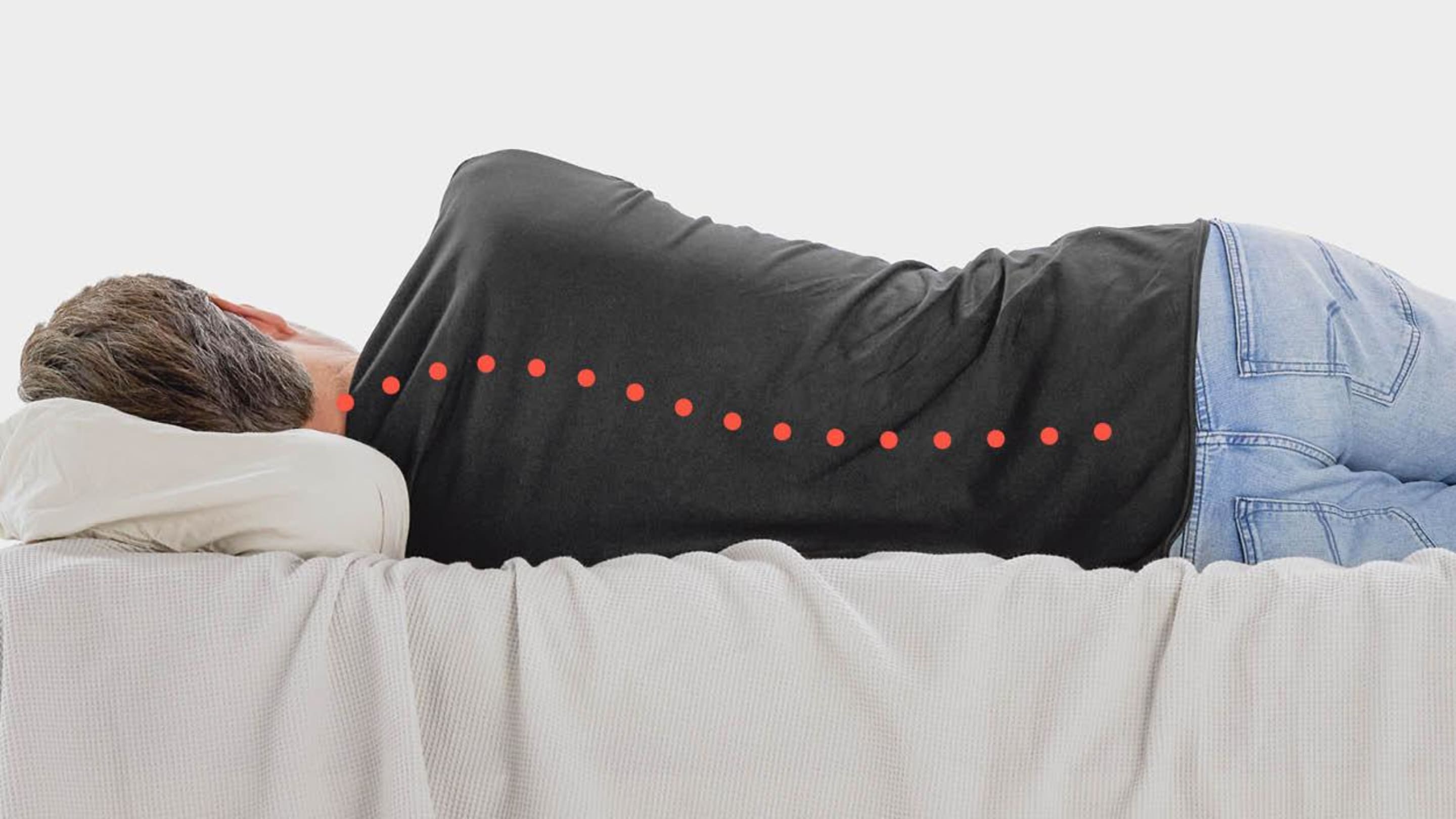 Blackroll liegen zu hart Schulter Seite