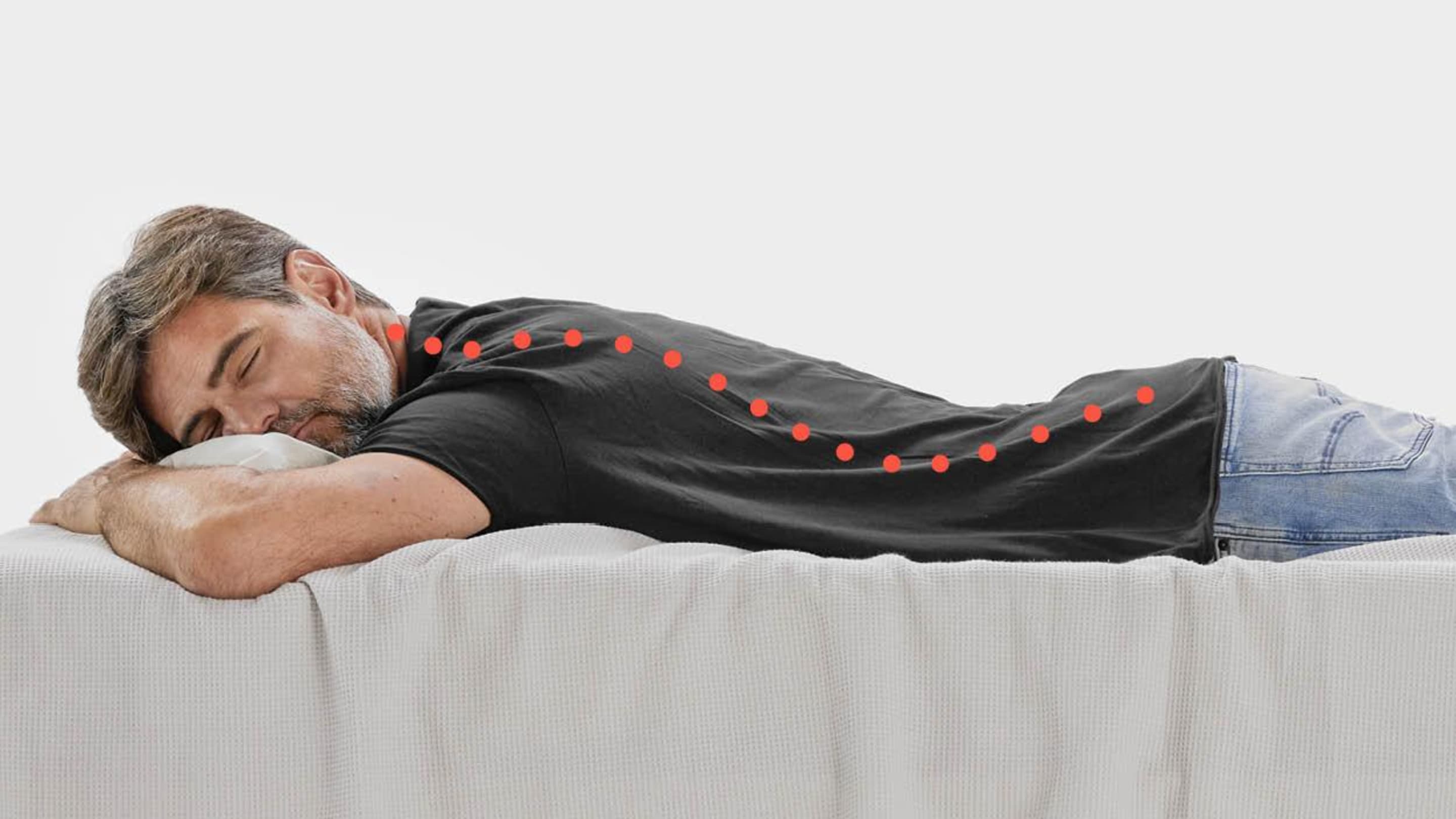 Blackroll liegen zu weich Bauch