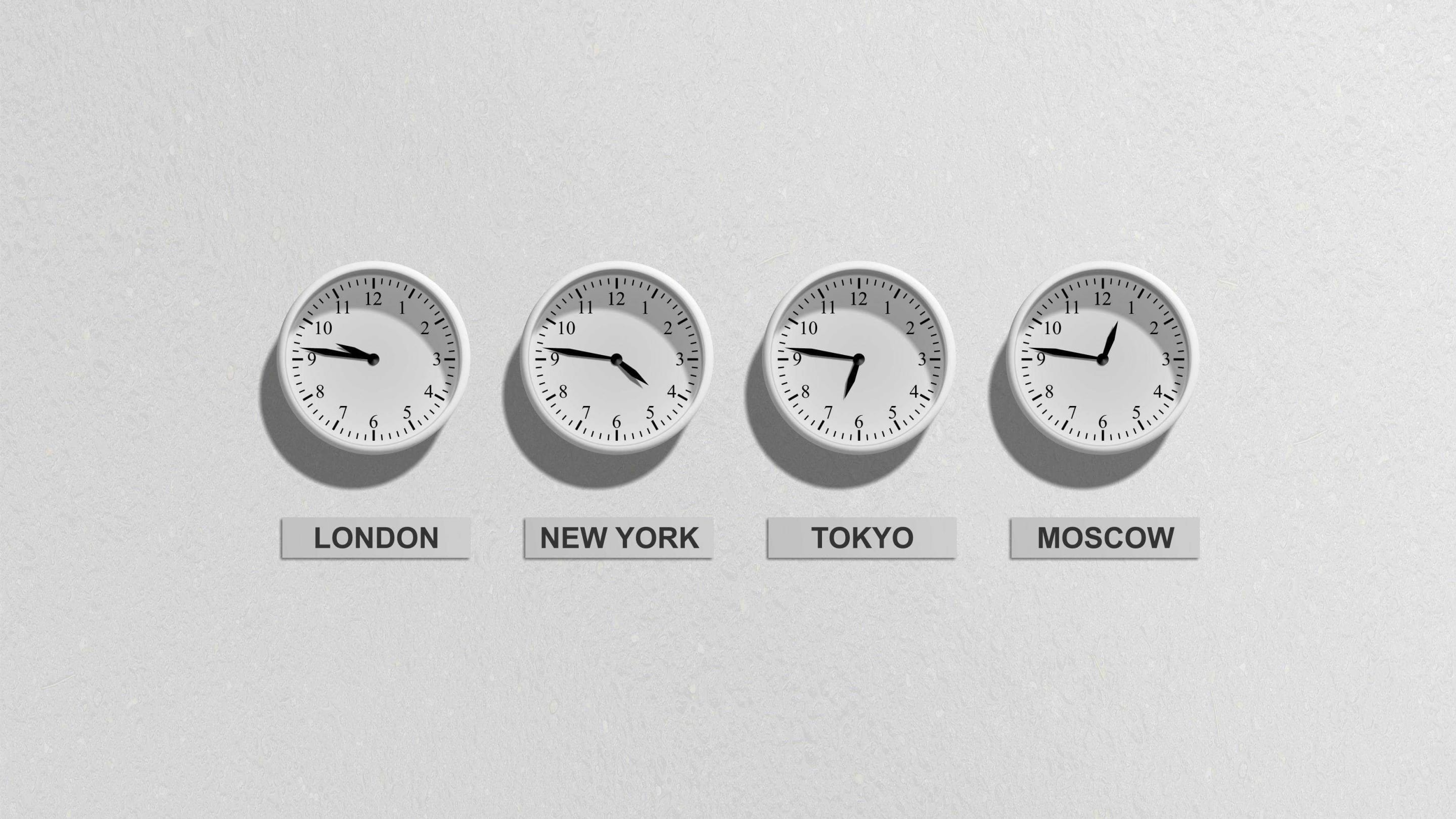 Jetlag zeitzonen