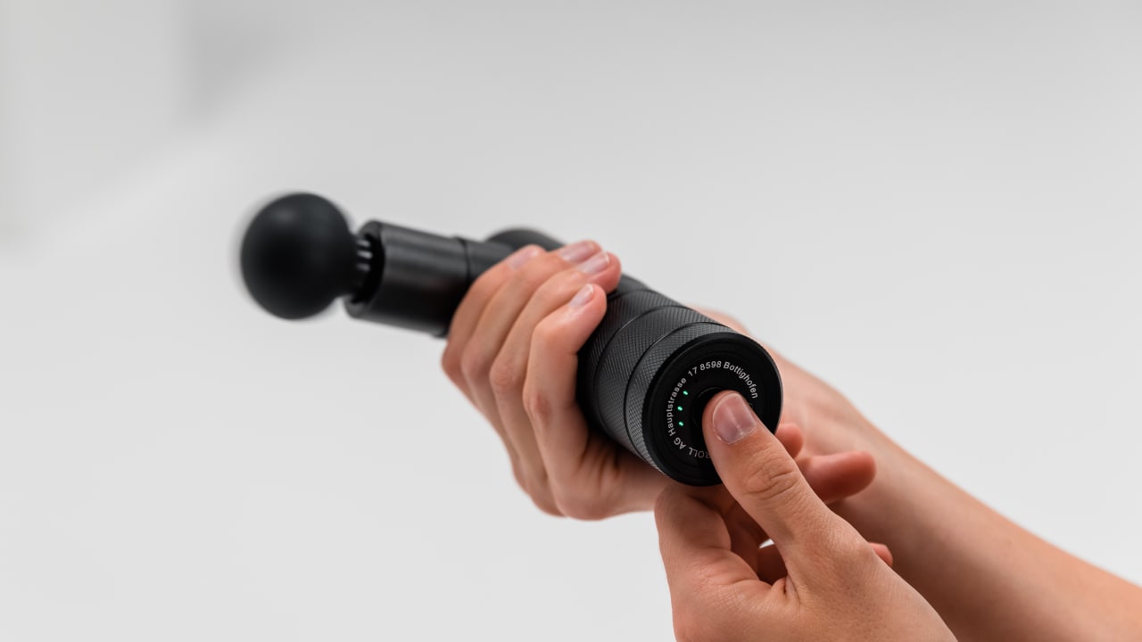 FASCIA GUN pre exercise mode