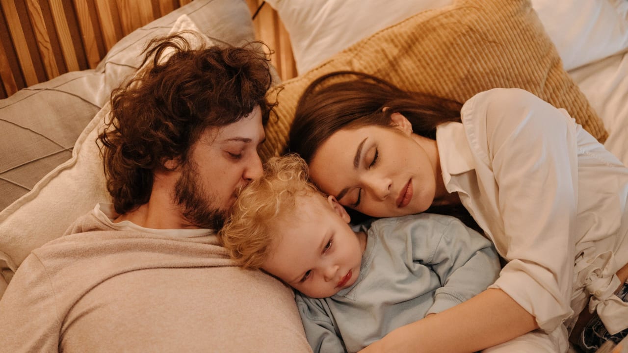 Schlafsituation mit Kuindern einschlafen