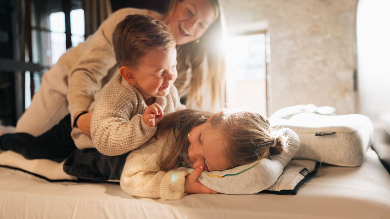 Sleep shooting new pillows